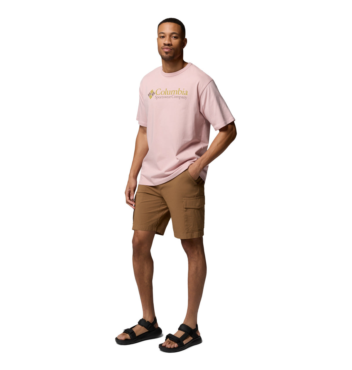 Remera Csc Heavyweight Logo Omni-Shade Rosado