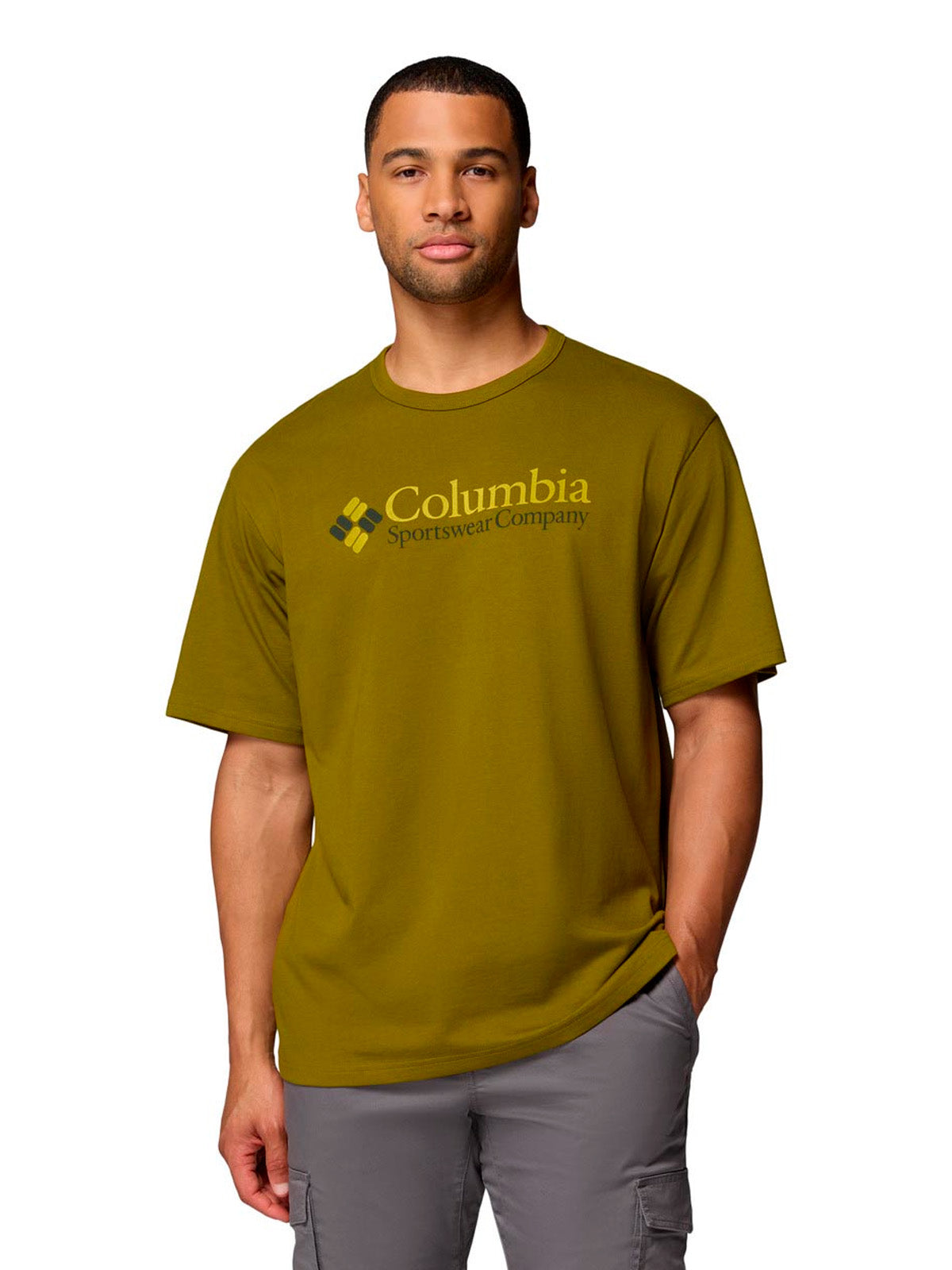Remera Csc Heavyweight Logo Omni-Shade Verde