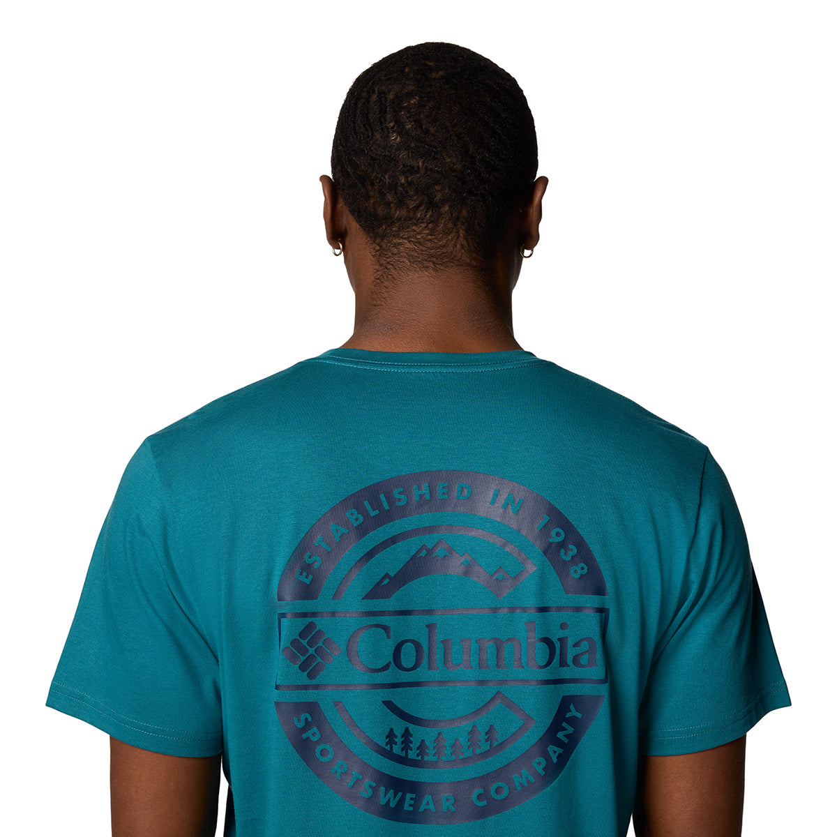 Remera Rapid Ridge Back Gra  Azul