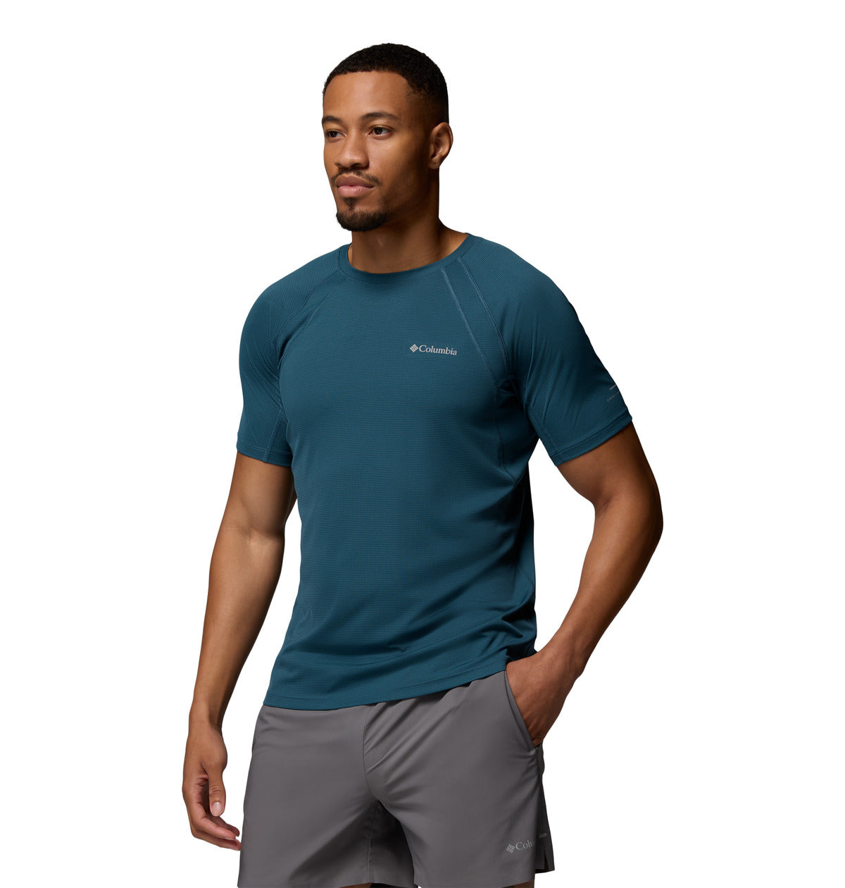 Remera Stealth Spring Ss T Omni-Shade Azul