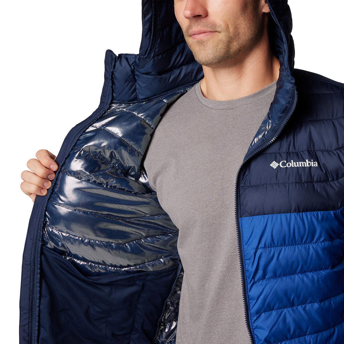 Campera Powder Lite Ii Omni-Heat Azul