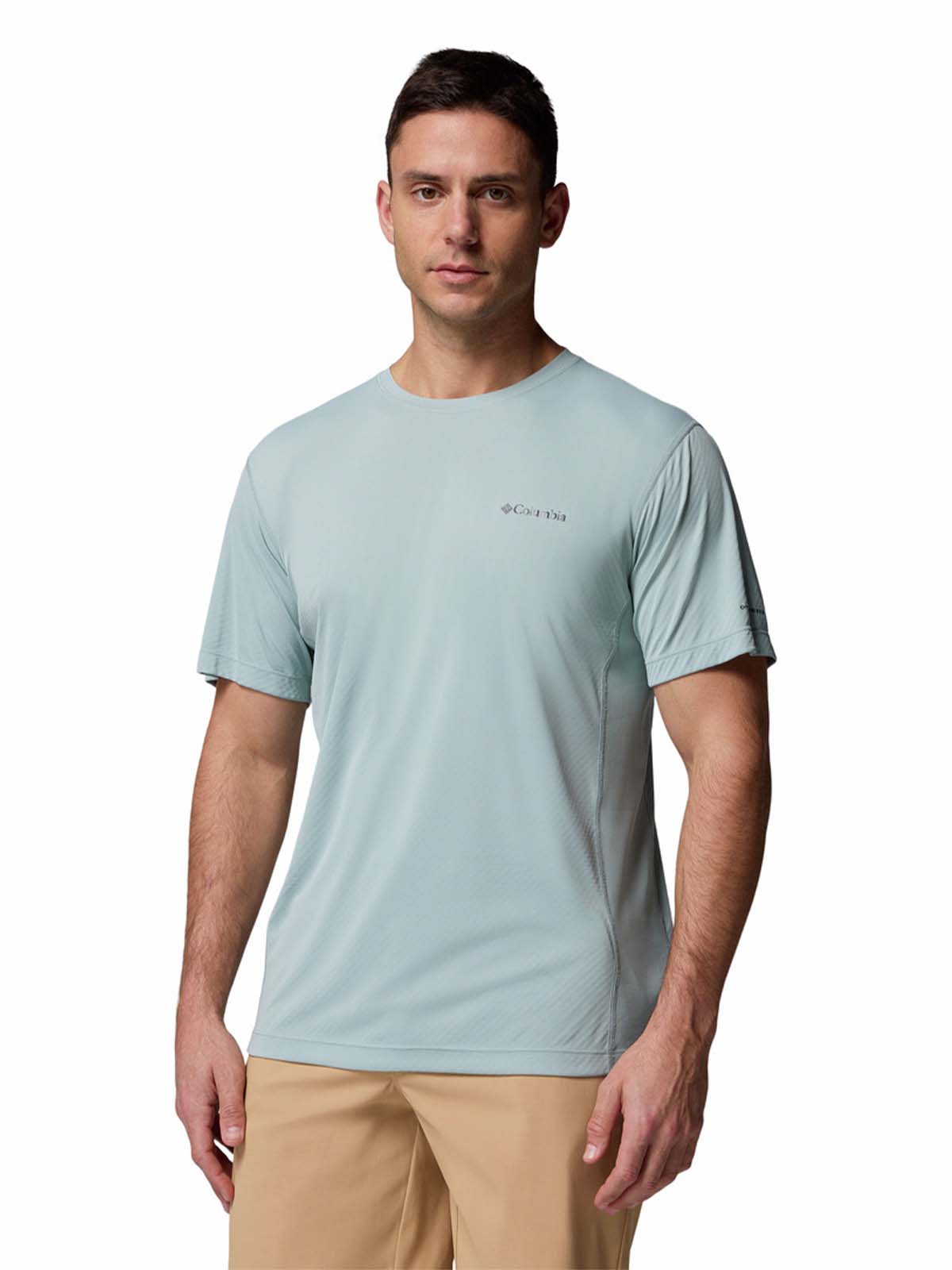 Remera Zero Rules Light Ss Omni-Shade Azul