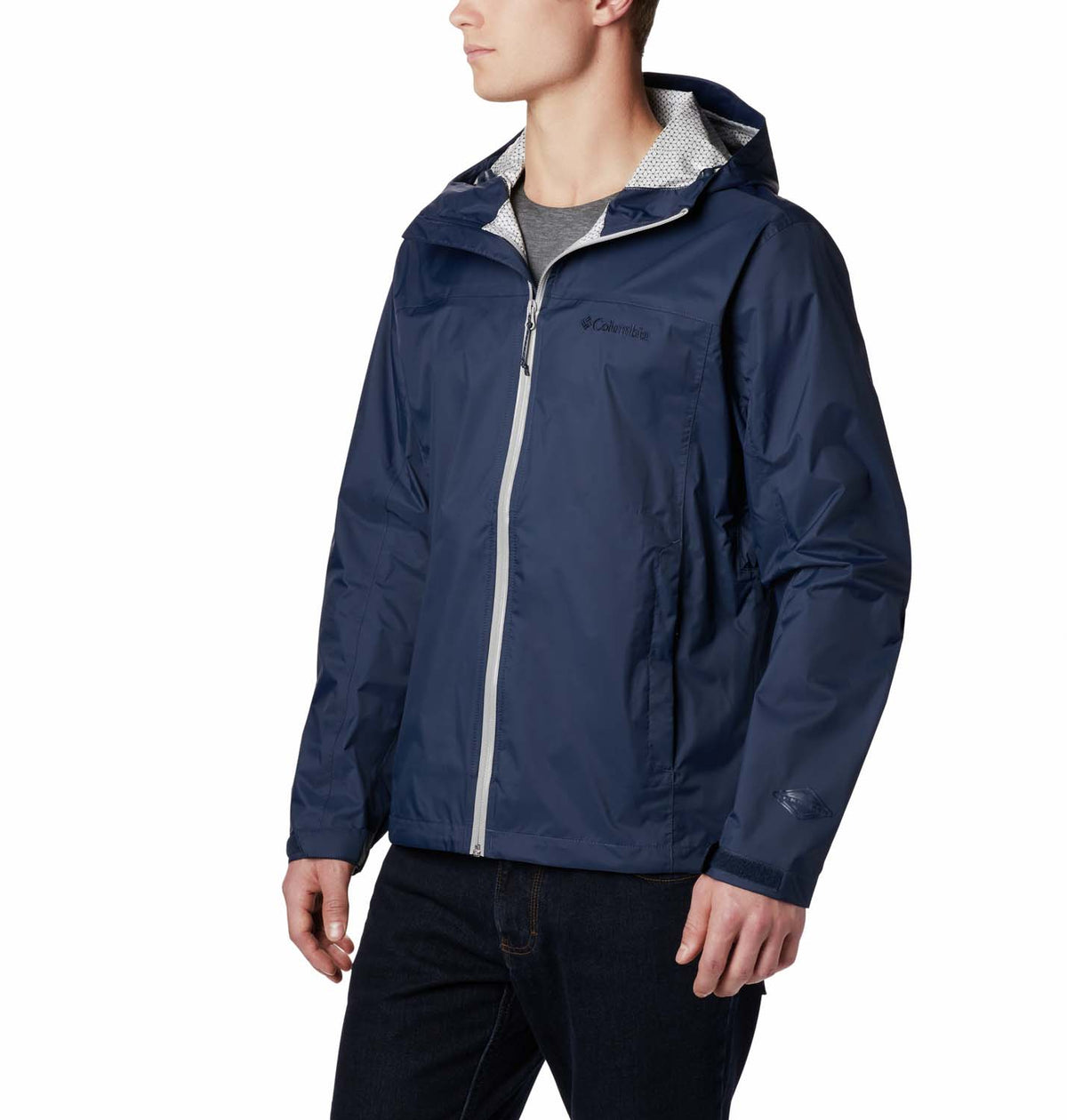 Impermeable Evapouration Jacket Trail Azul Marino