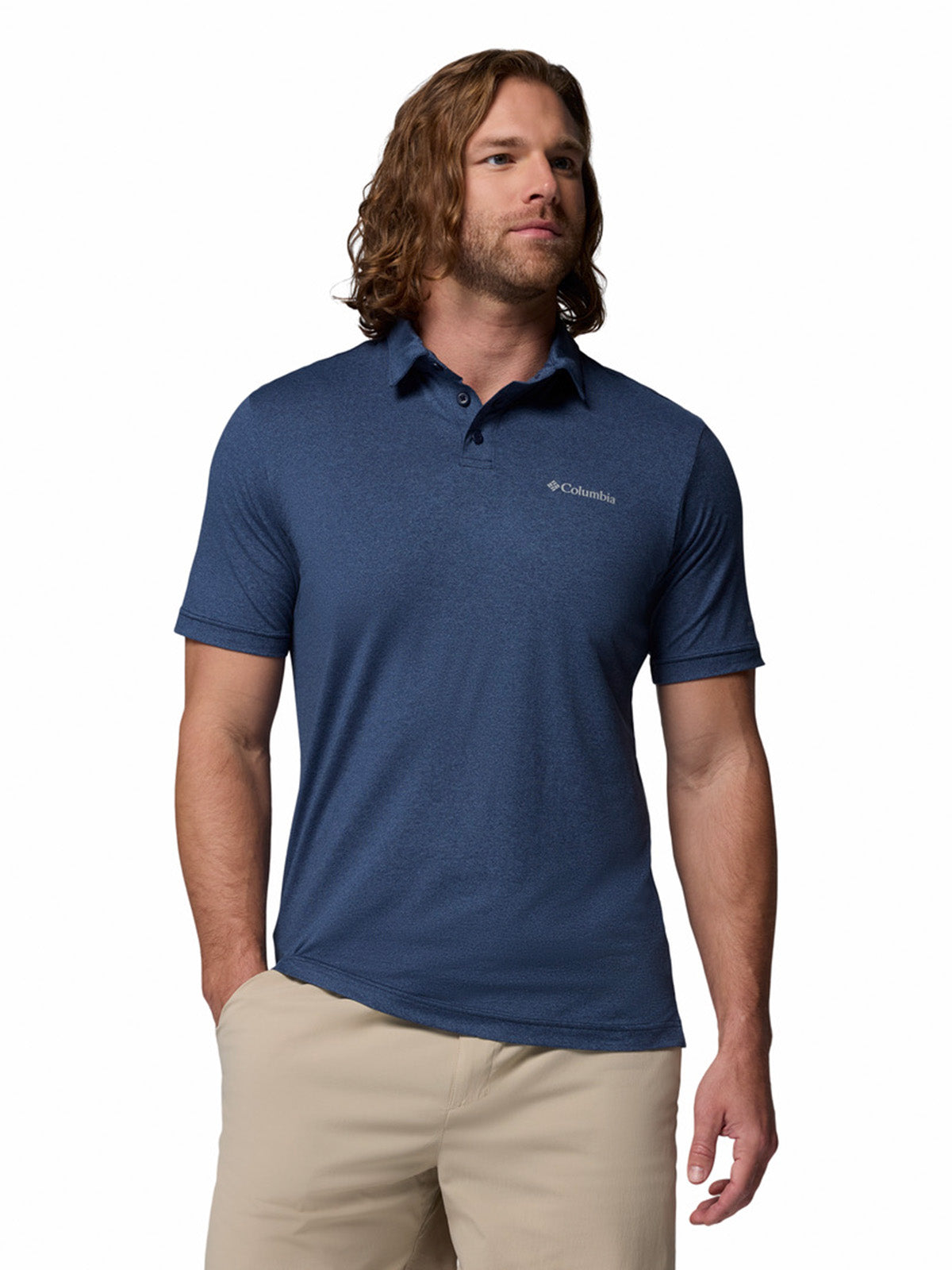 Polo Parsons Point Polo Omni-Shade Azul Marino