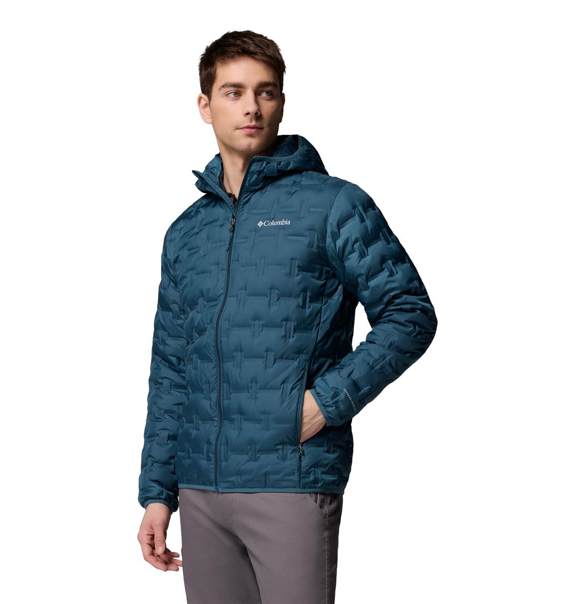 Campera Delta Ridge Ii Down Omni-Heat Azul
