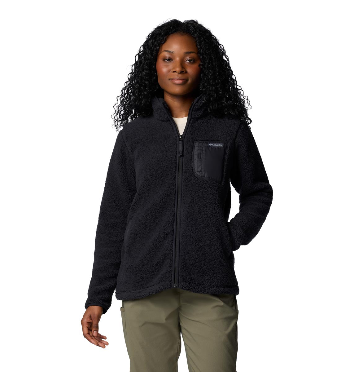 Polar West Bend Full Zip  Negro