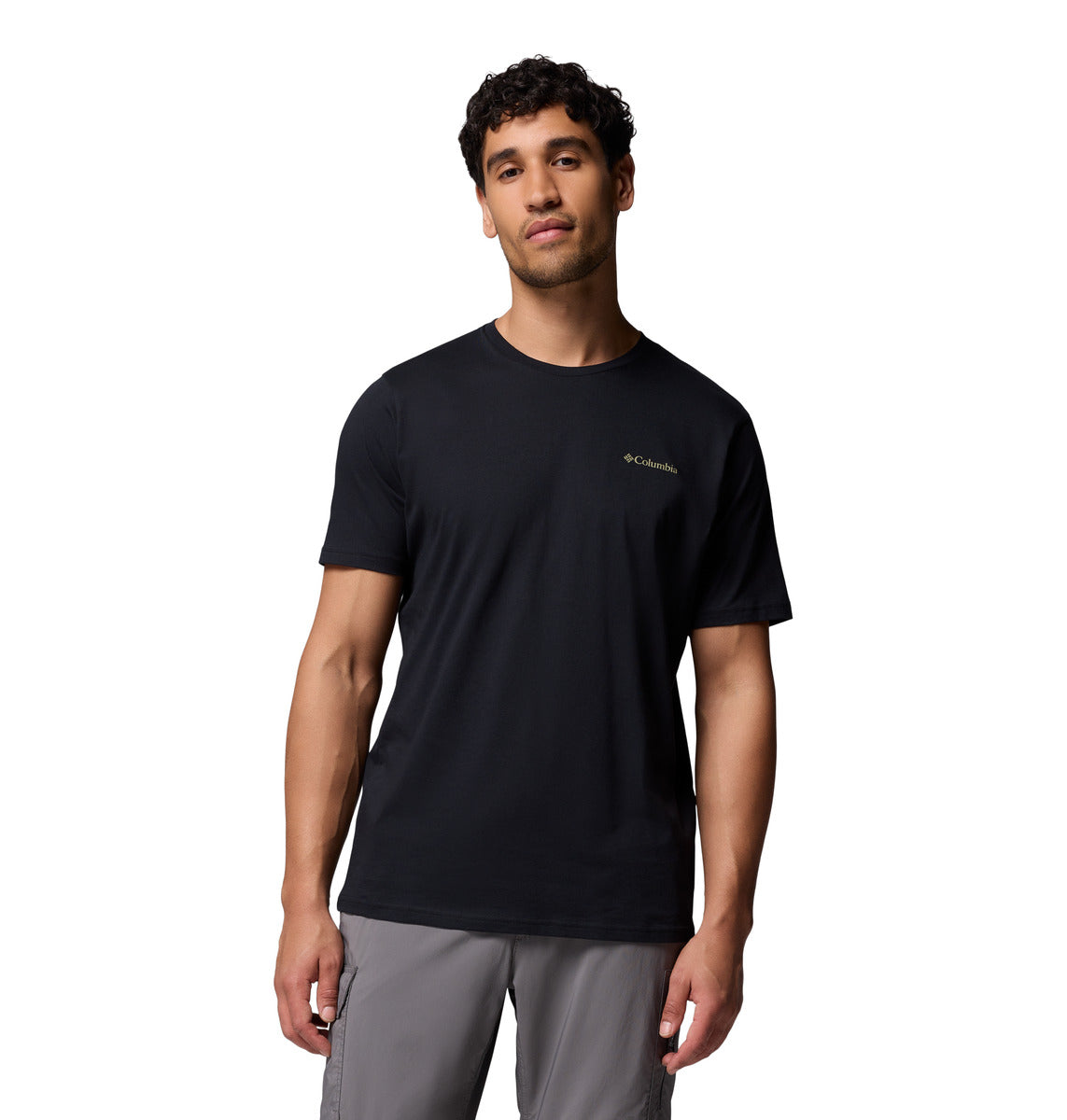 Remera North Cascades Ss Te  Gris