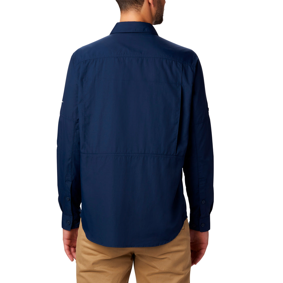 Camisa Manga Larga Silver Ridge 2 Long Omni-Shade Azul Marino
