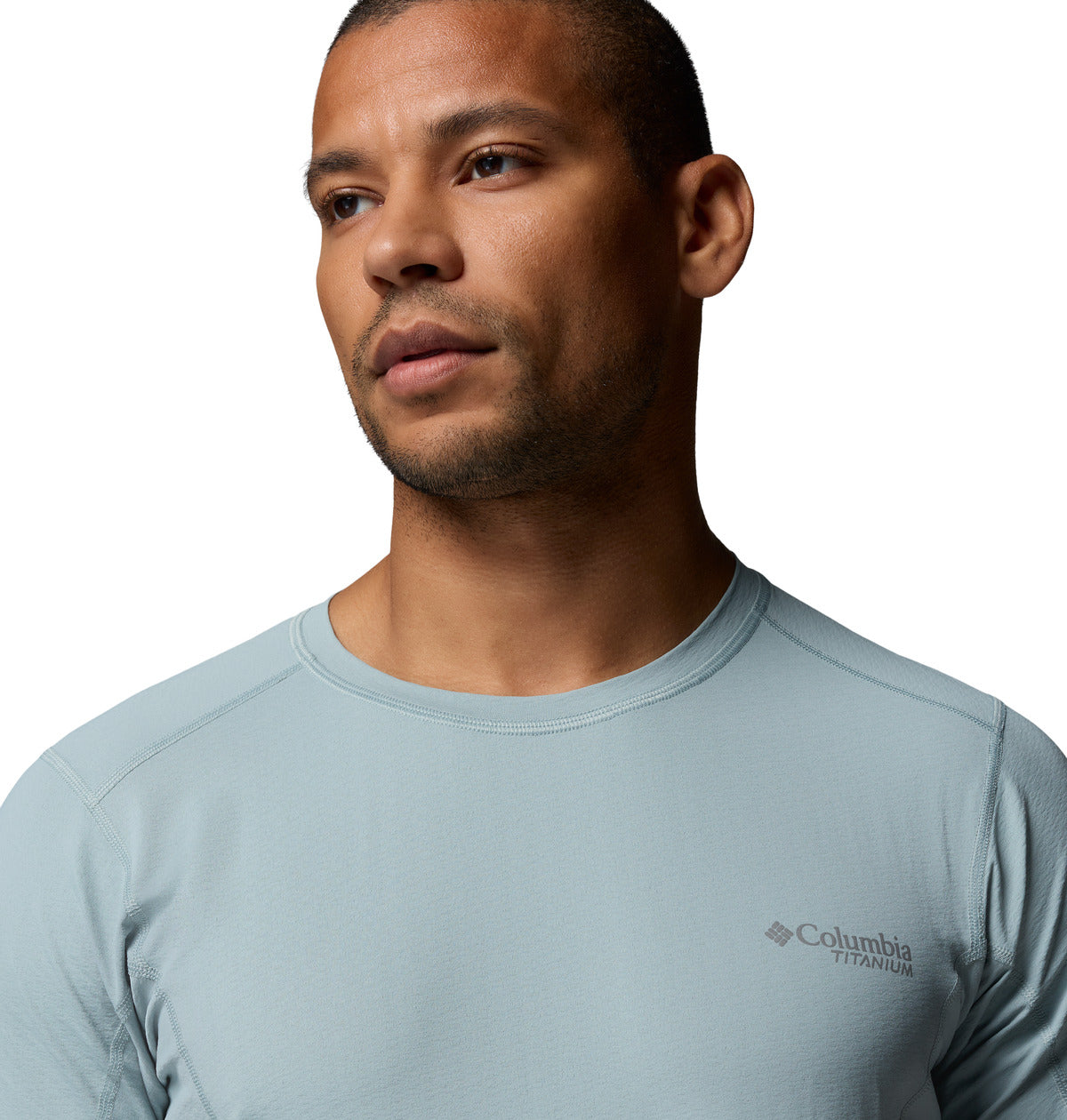 Remera Diamond Peak Short Omni-Freeze Azul