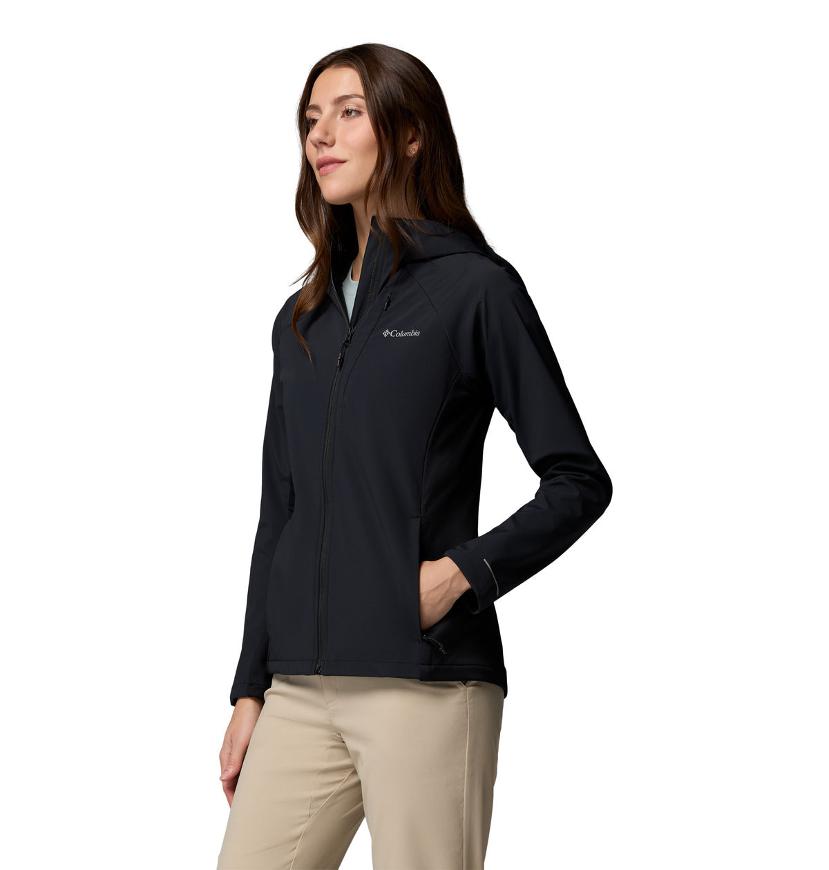 Cortaviento Trailborne Softshell Omni-Shield Negro
