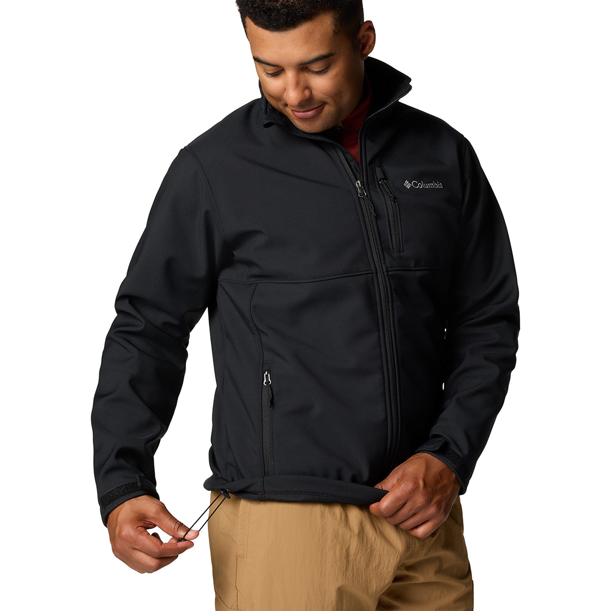 Chaqueta Ascender Soft Shell Omni-Shield Negro