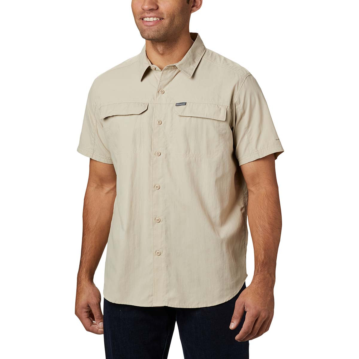 Camisa Manga Corta Silver Ridge 2.0 Omni-Shade Beige