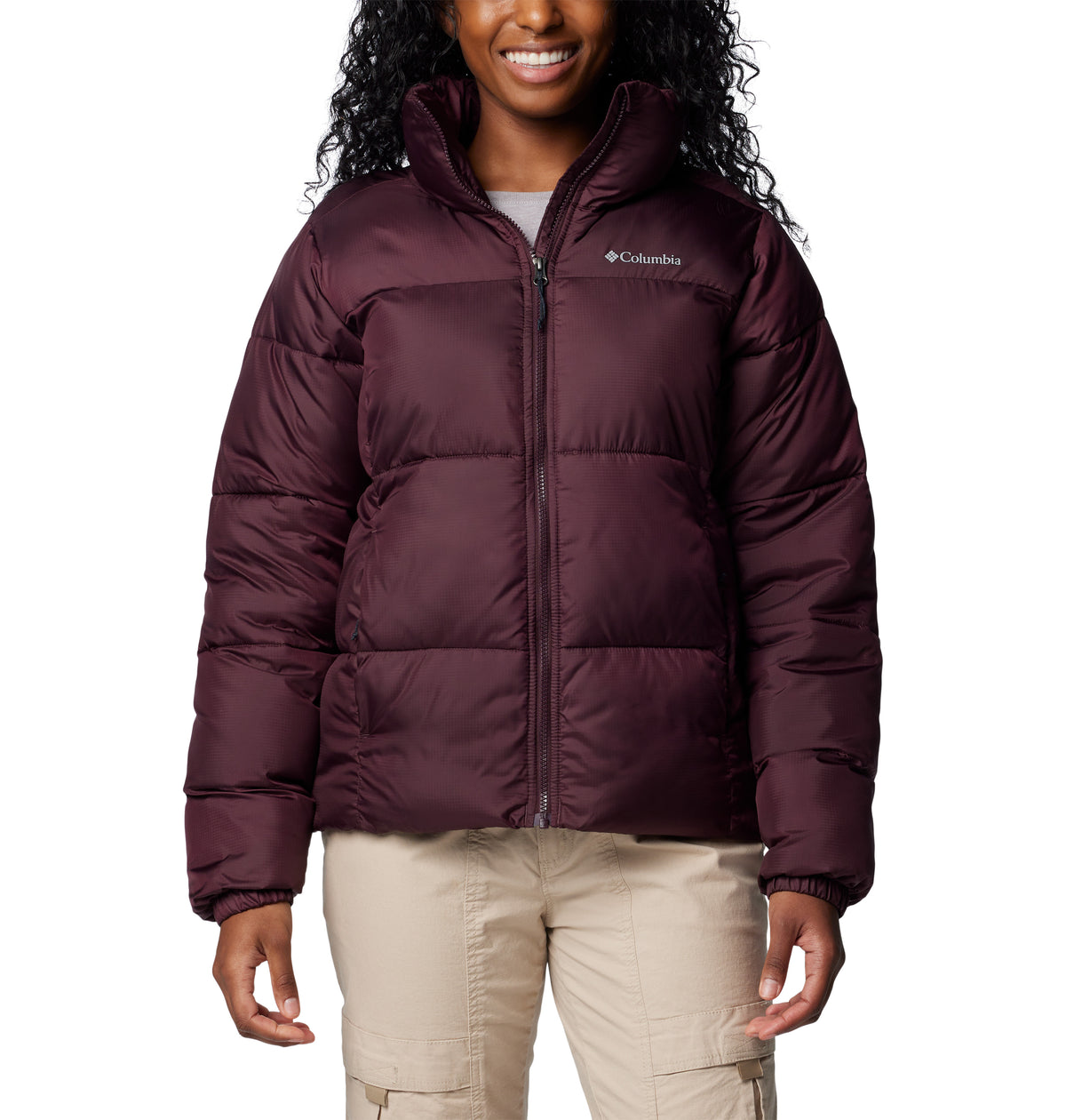 Campera Puffect Ii Full Zip Omni-Shield Azul
