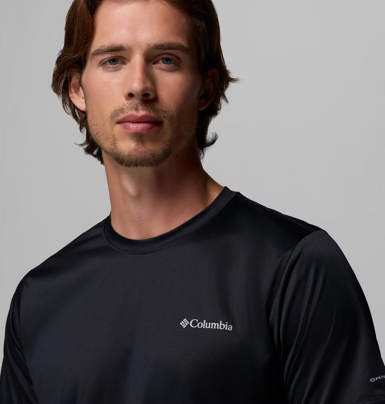 Remera Columbia Hike Crew  Negro