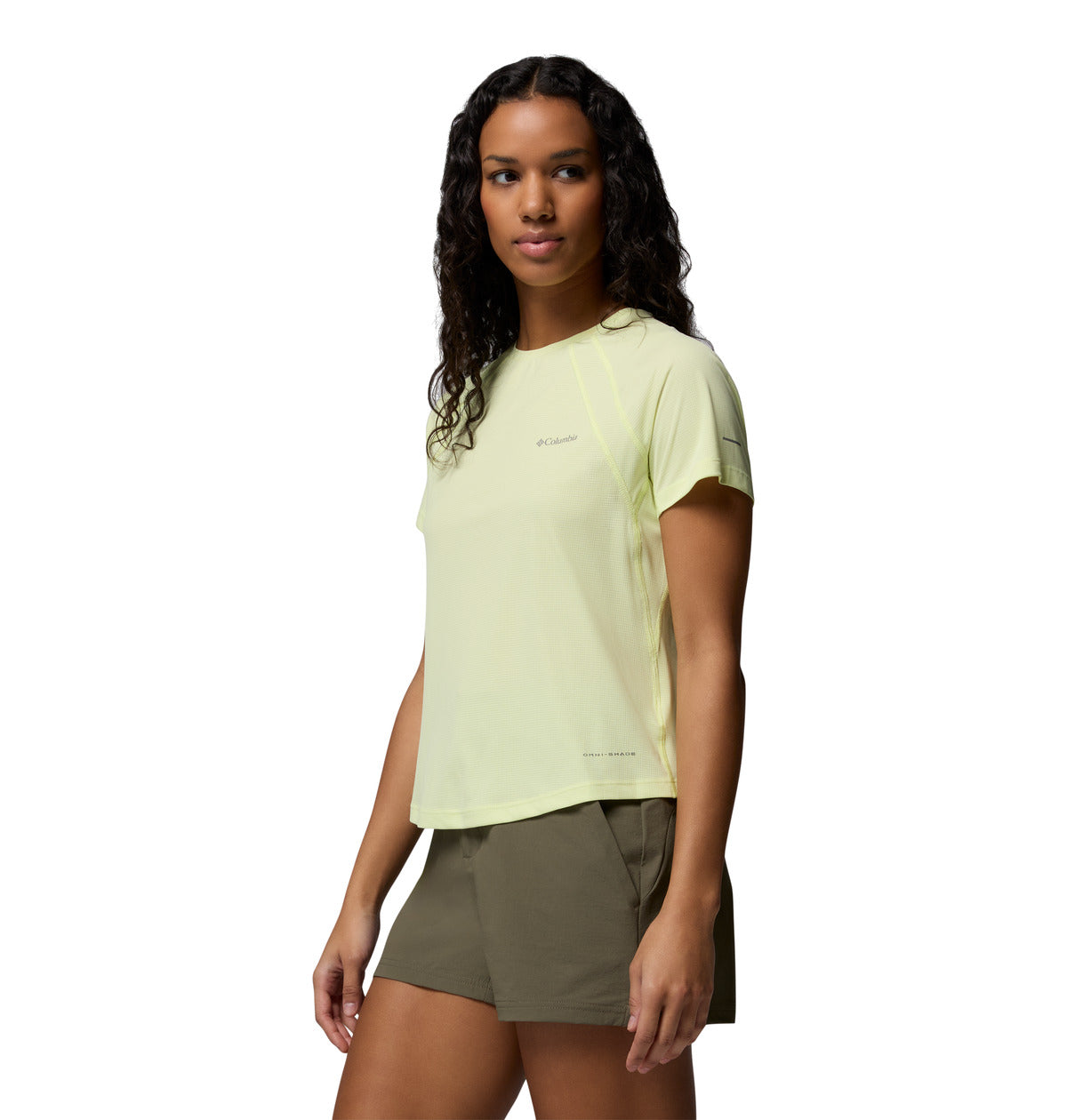 Remera Stealth Spring S Tee Omni-Shade Blanco