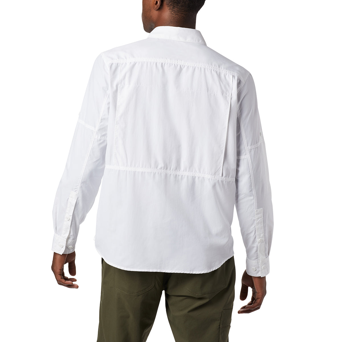 Camisa Manga Larga Silver Ridge 2 Long Omni-Shade Blanco