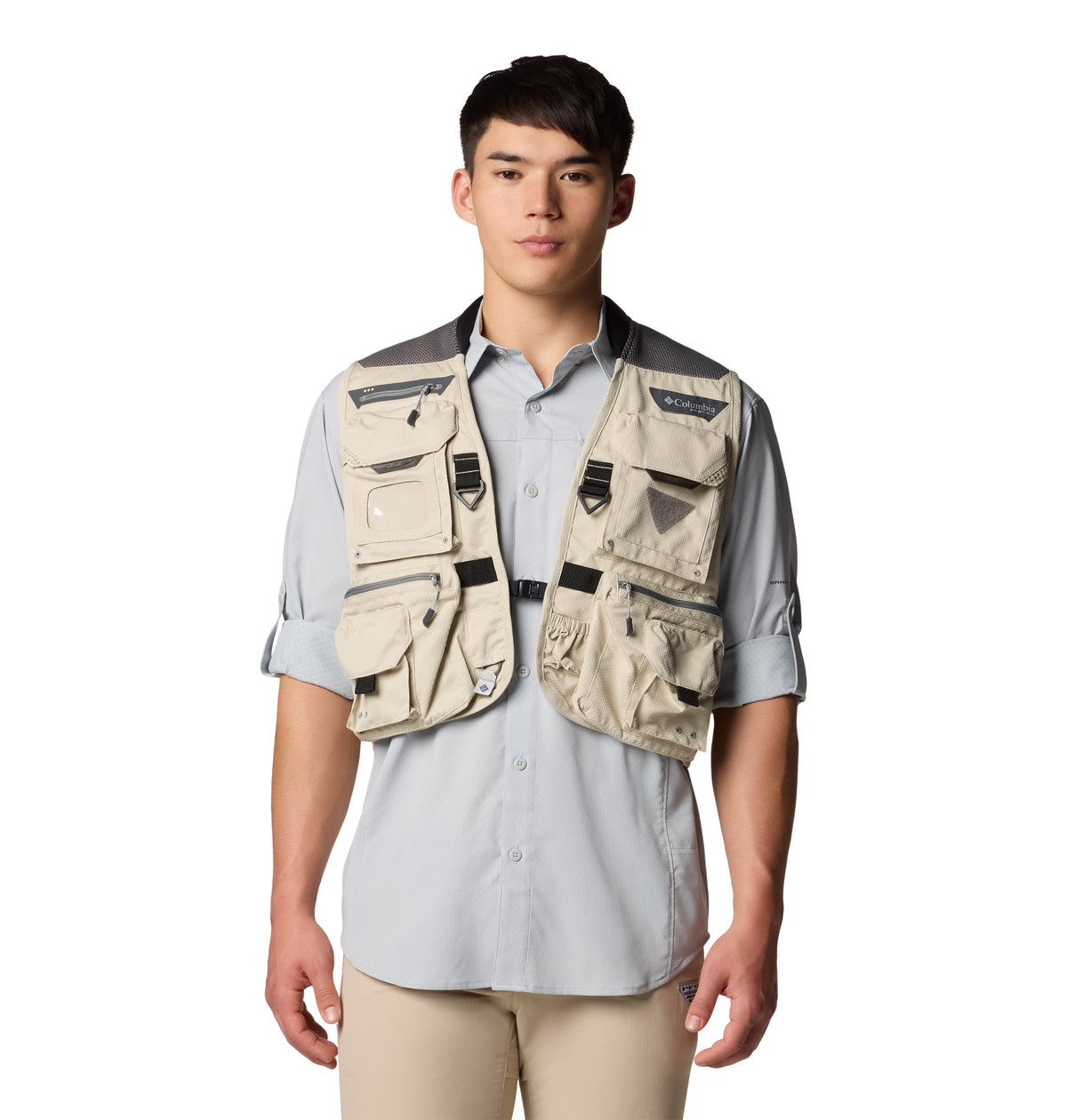 Chaleco Henrys Fork Vi Vest Omni-Shade Beige