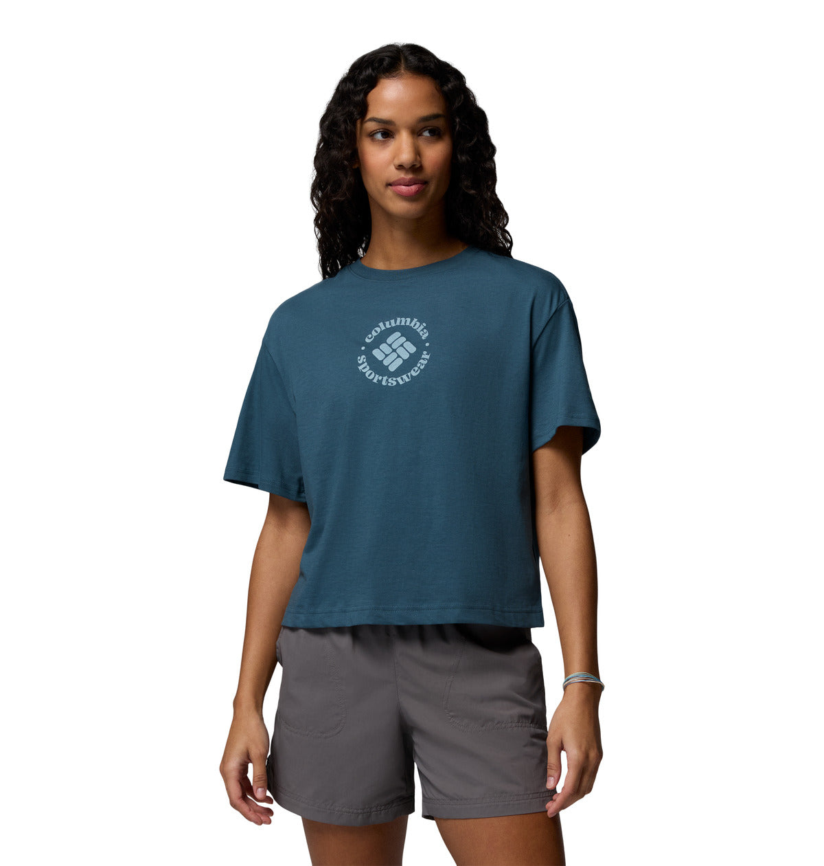 Remera Rolling Bend Graphic  Azul