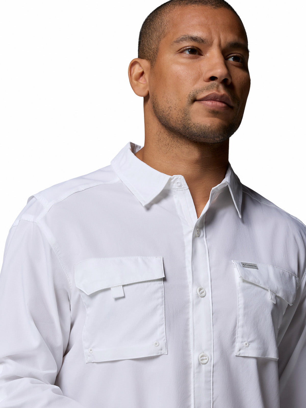 Camisa Manga Larga Silver Ridge Utility Omni-Shade Blanco