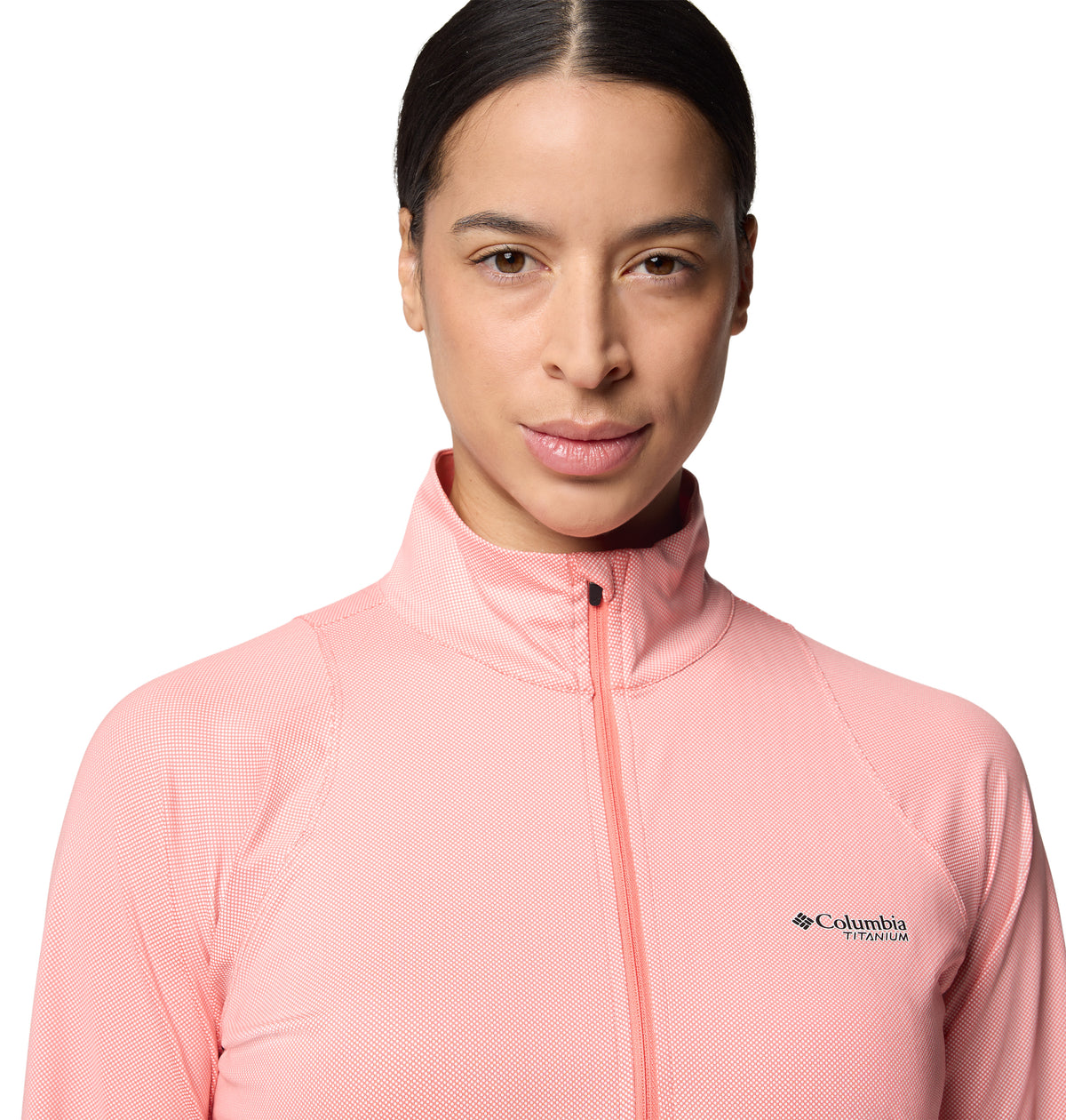 Remera Manga Larga Summit Valley Ls Hz Omni-Freeze Rosado