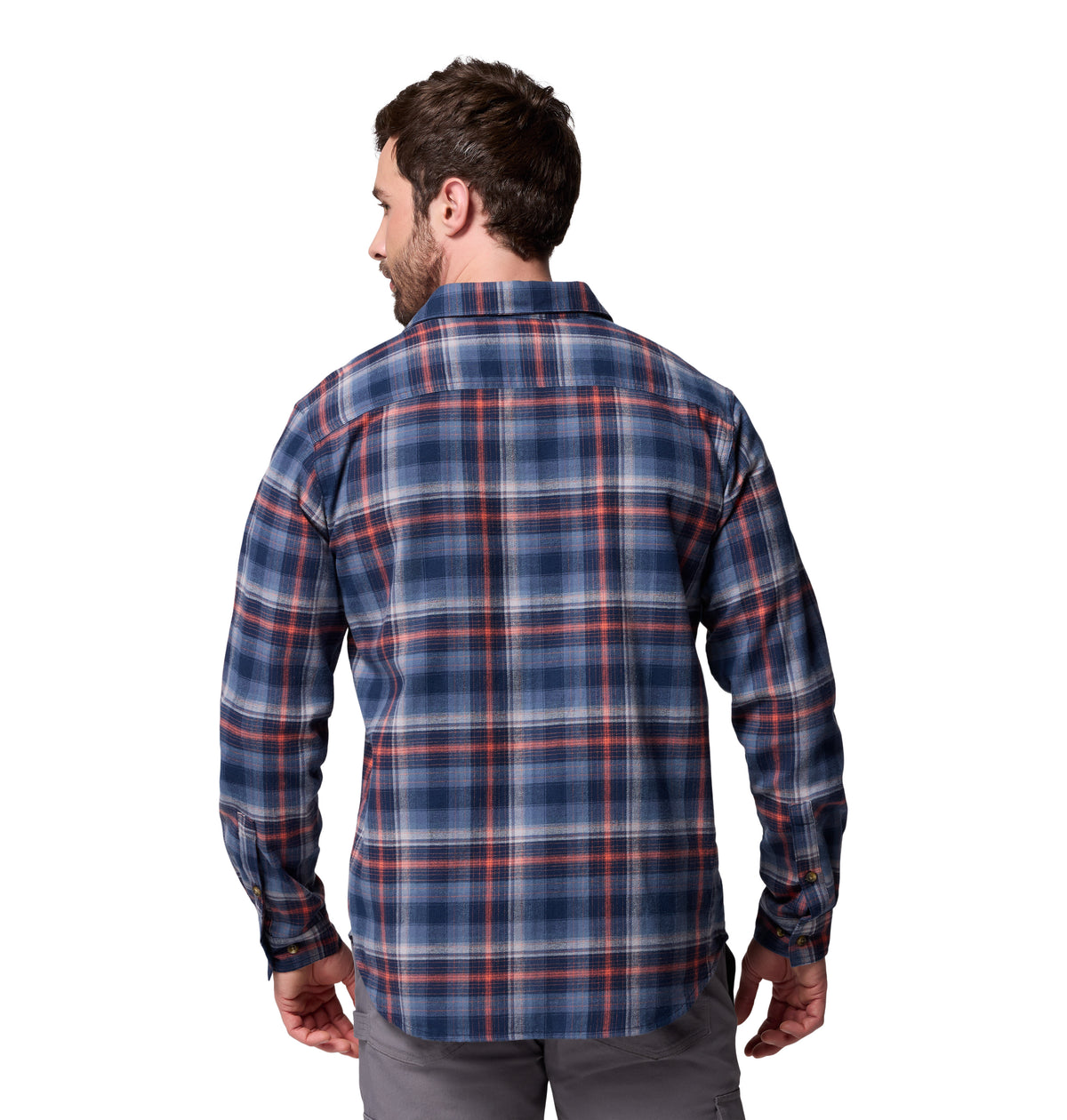 Camisa Manga Larga Cornell Woods  Azul Marino