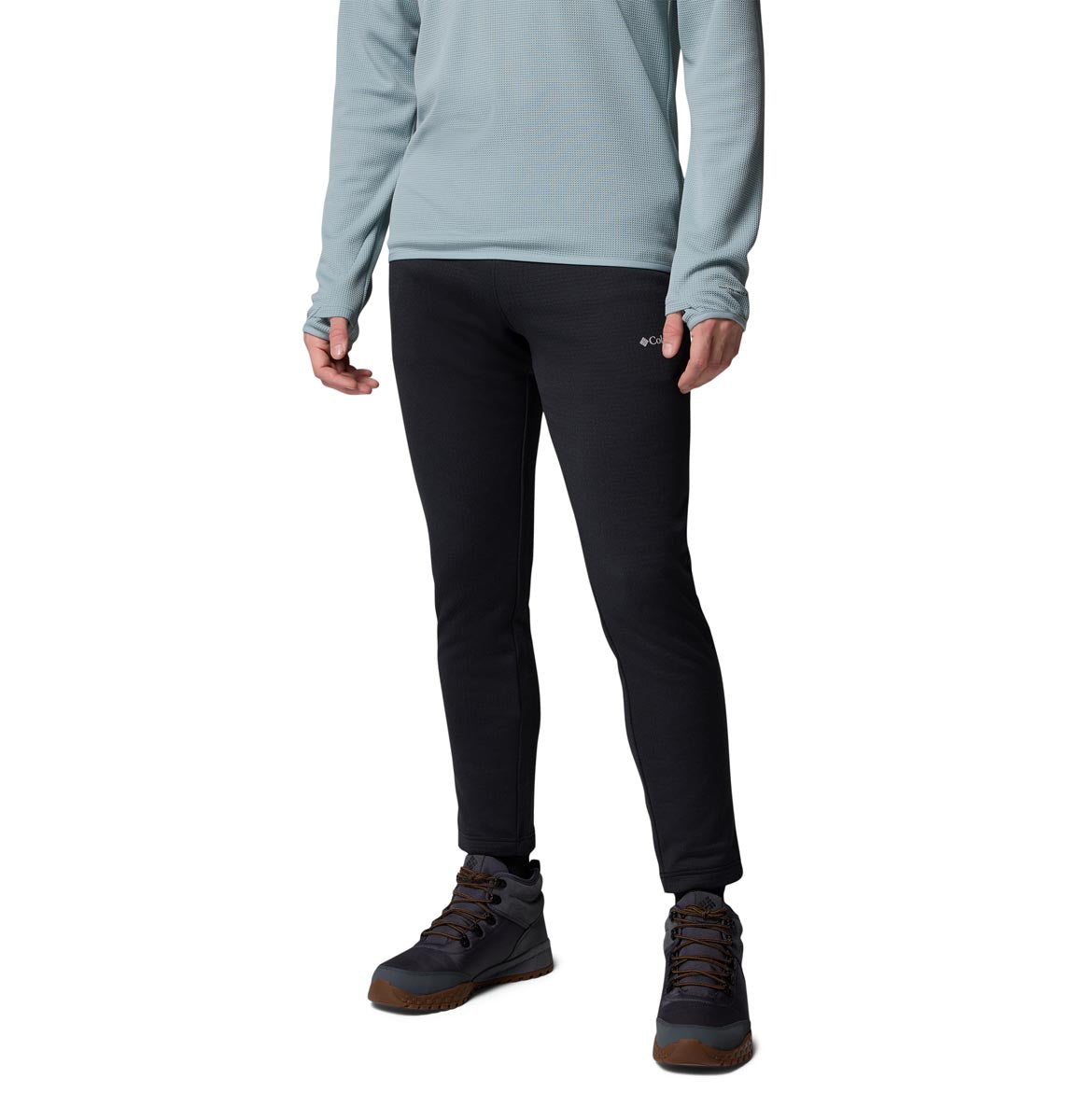 Pantalón Essential Hike Grid Omni-Wick Negro