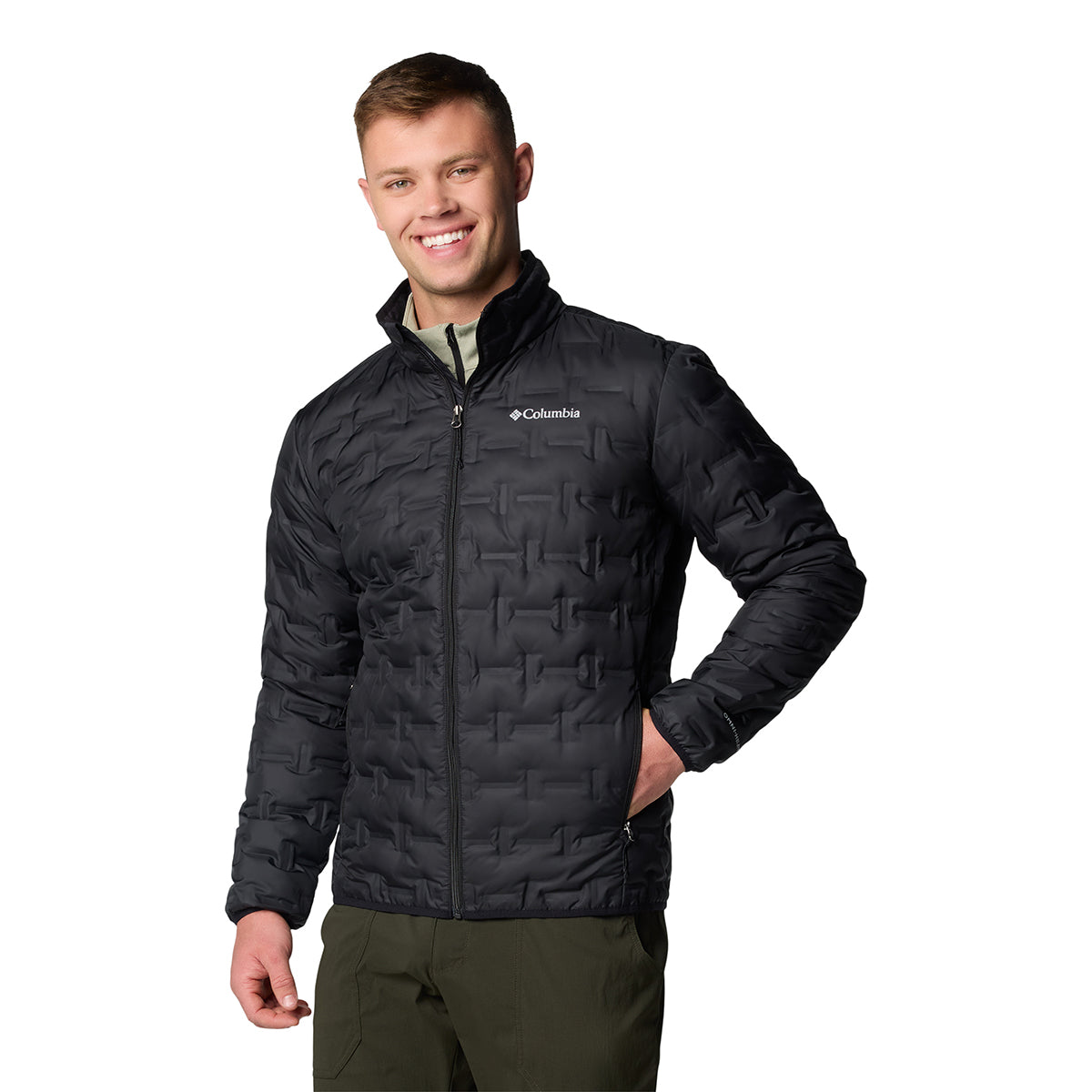 Campera Delta Ridge Ii Down Heat Seal Negro