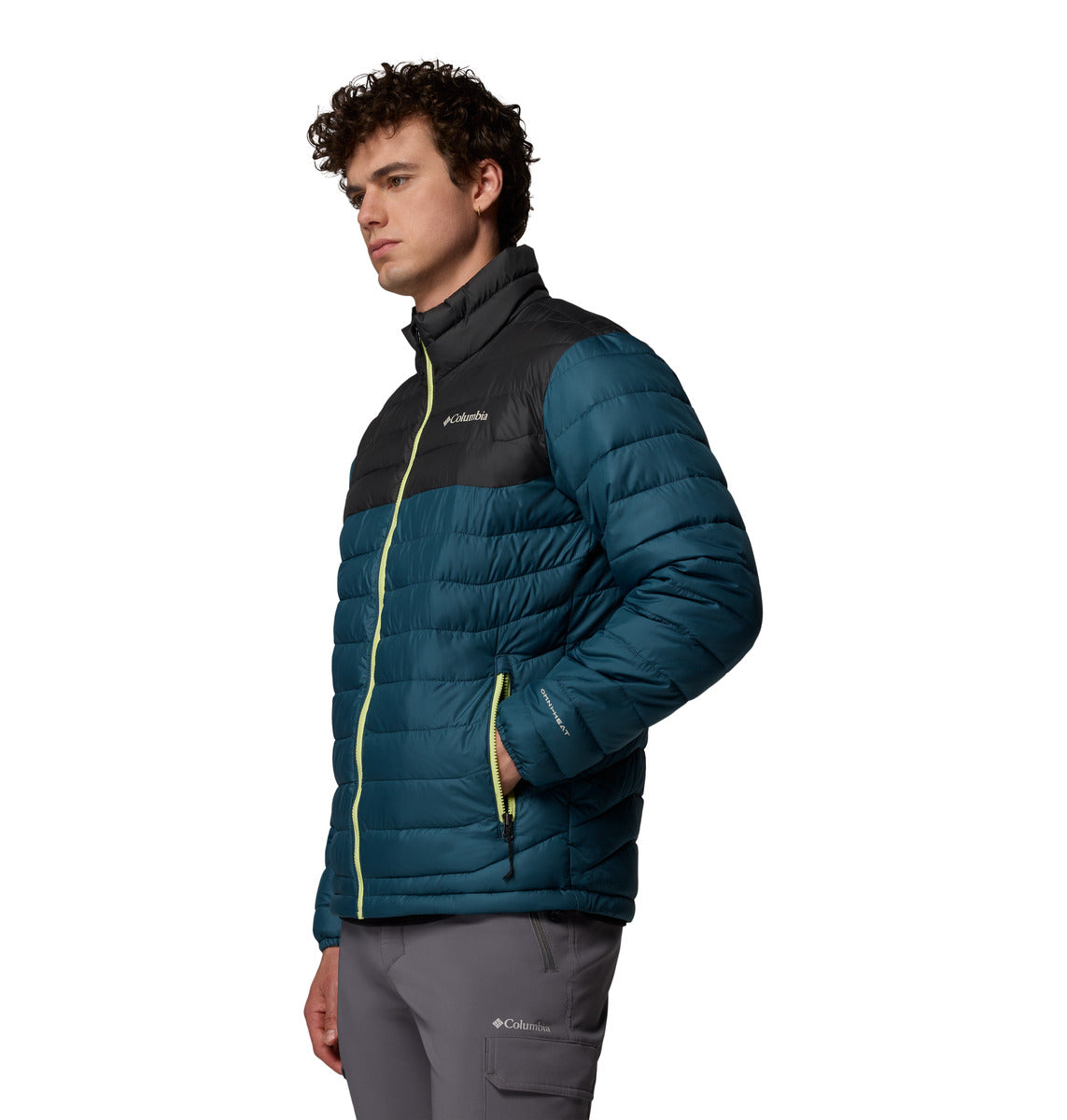 Campera Powder Lite Ii Jkt Omni-Heat Azul