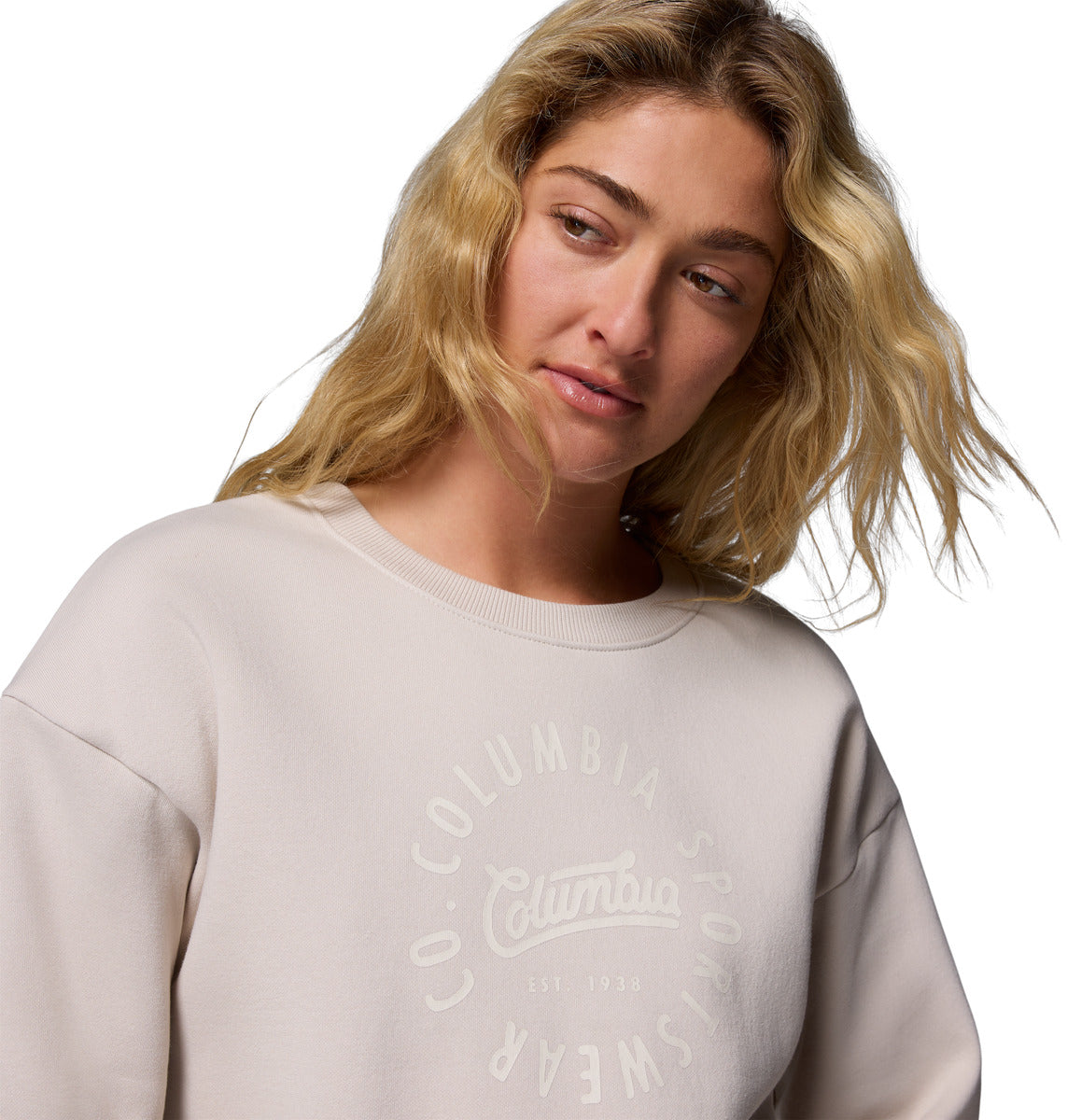 Buzo Meridian Creek Crew  Gris