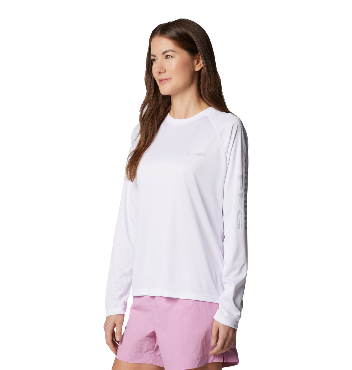 Remera Manga Larga Tidal Tee Ii Long Sl Omni-Wick Blanco