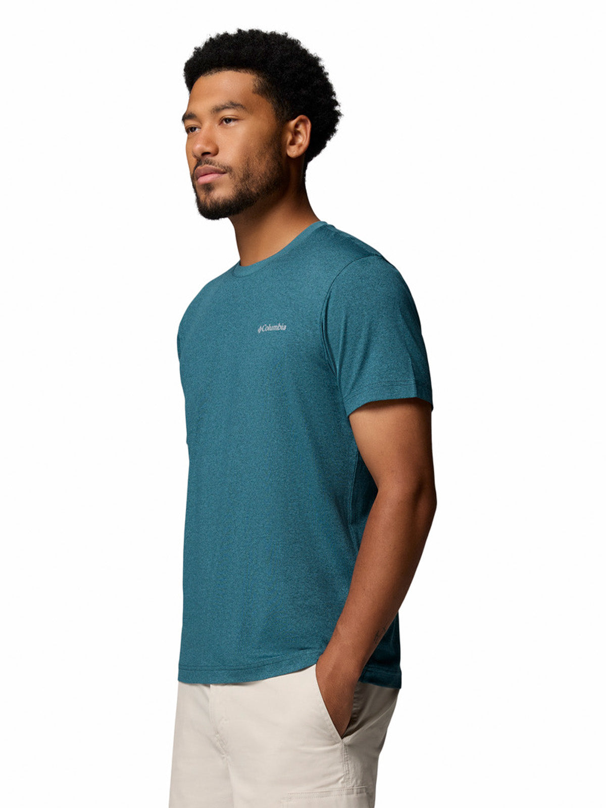 Remera Parsons Point Ss Omni-Shade Azul