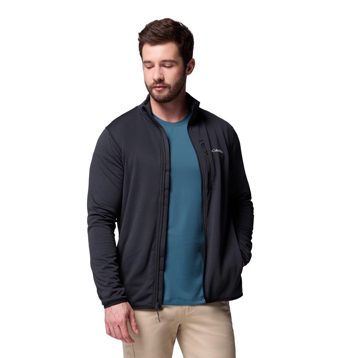 Polar Essential Hike Grid Omni-Wick Negro