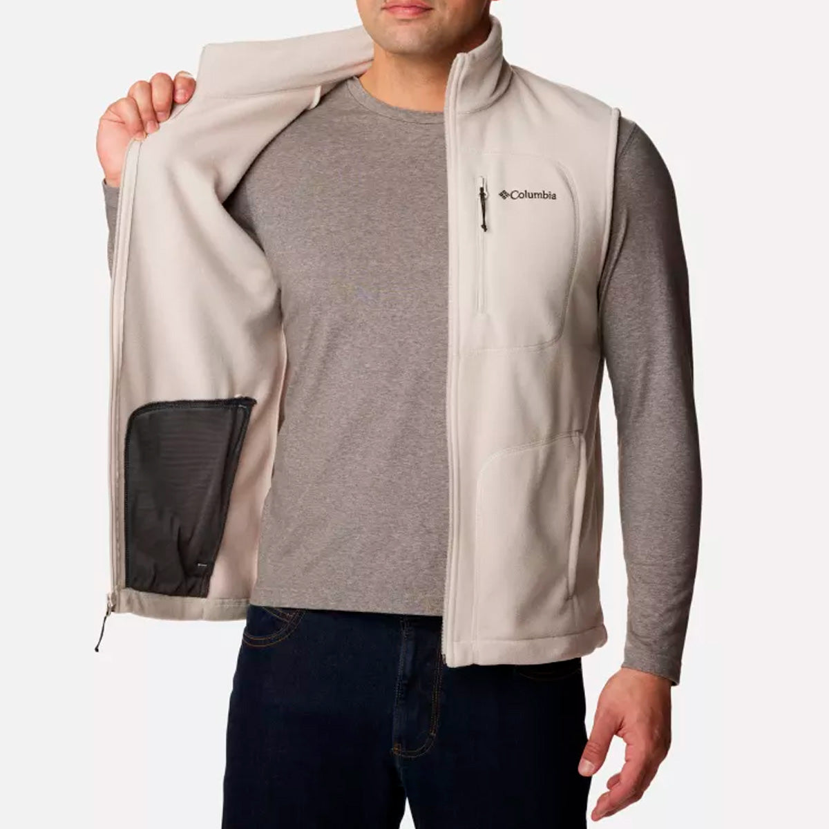 Chaleco Fast Trek Flc Vst  Gris