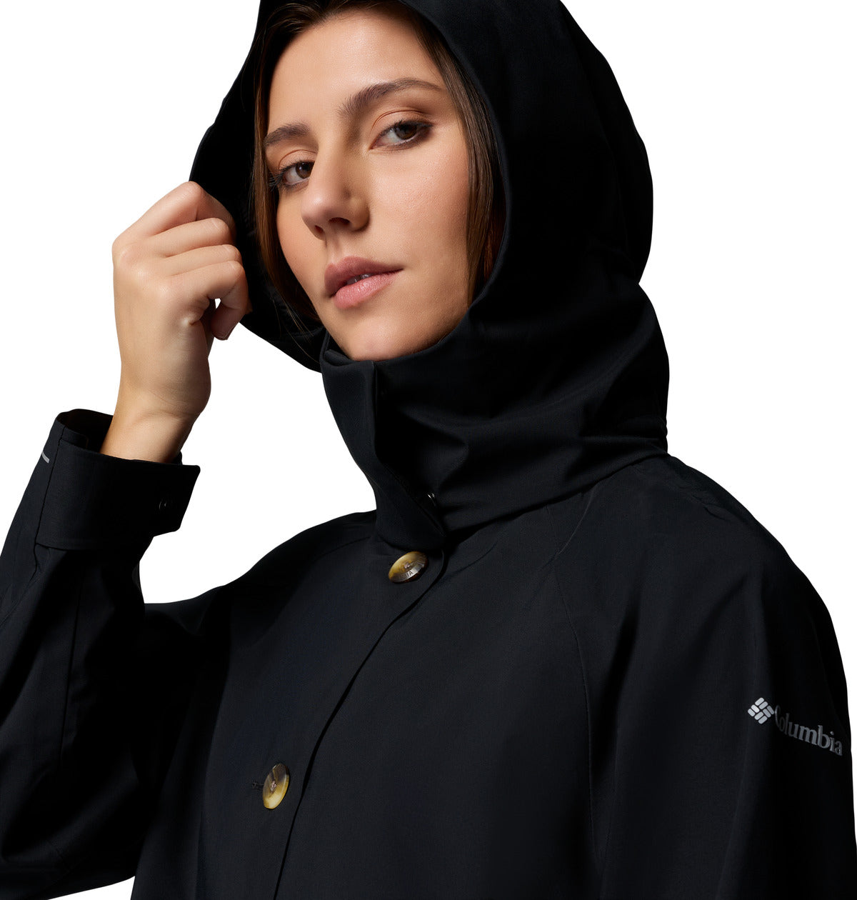 Impermeable Amaze Trench Rain Negro