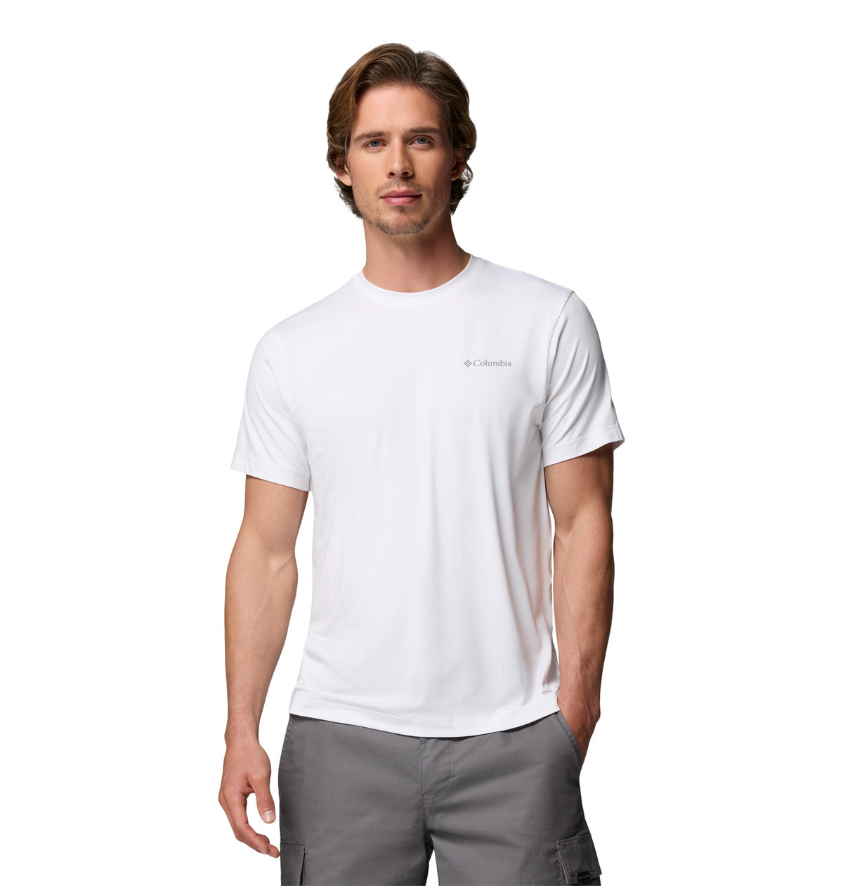 Remera Parsons Point Ss Omni-Shade Blanco