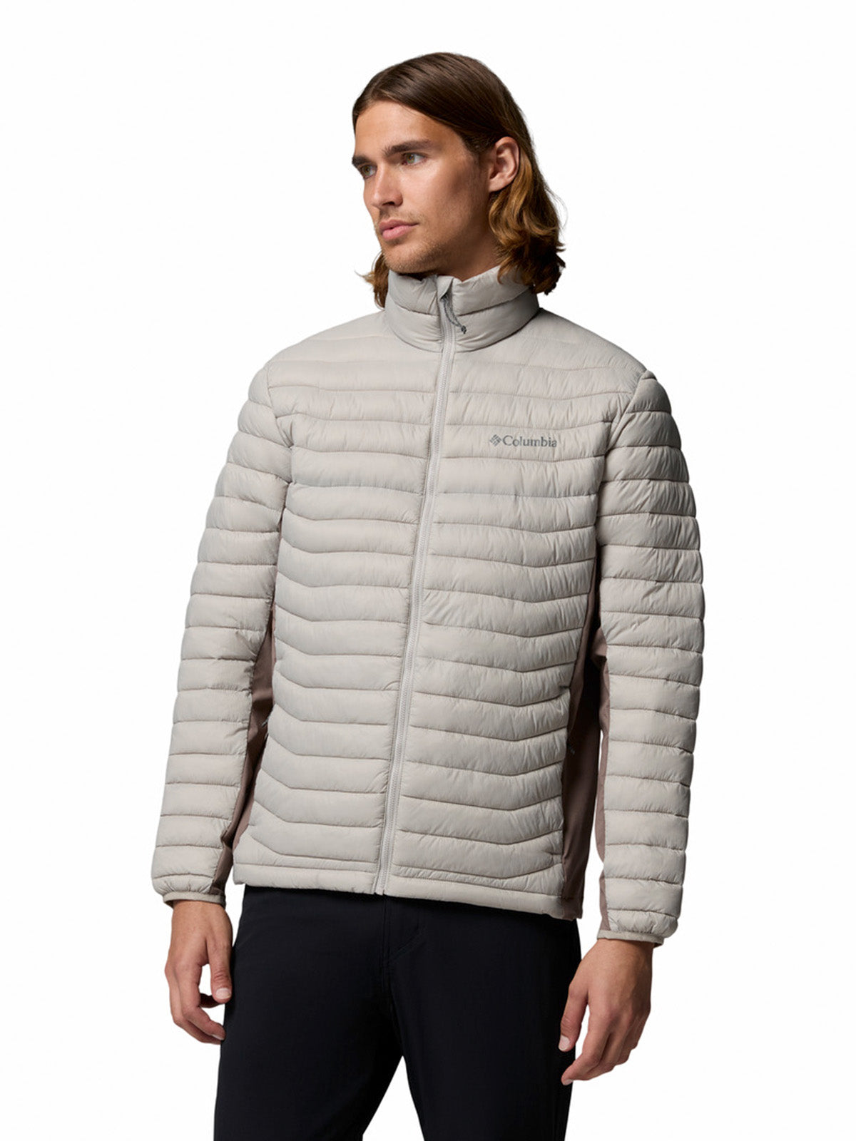 Campera Powder Pass Hybrid Omni-Shield Gris
