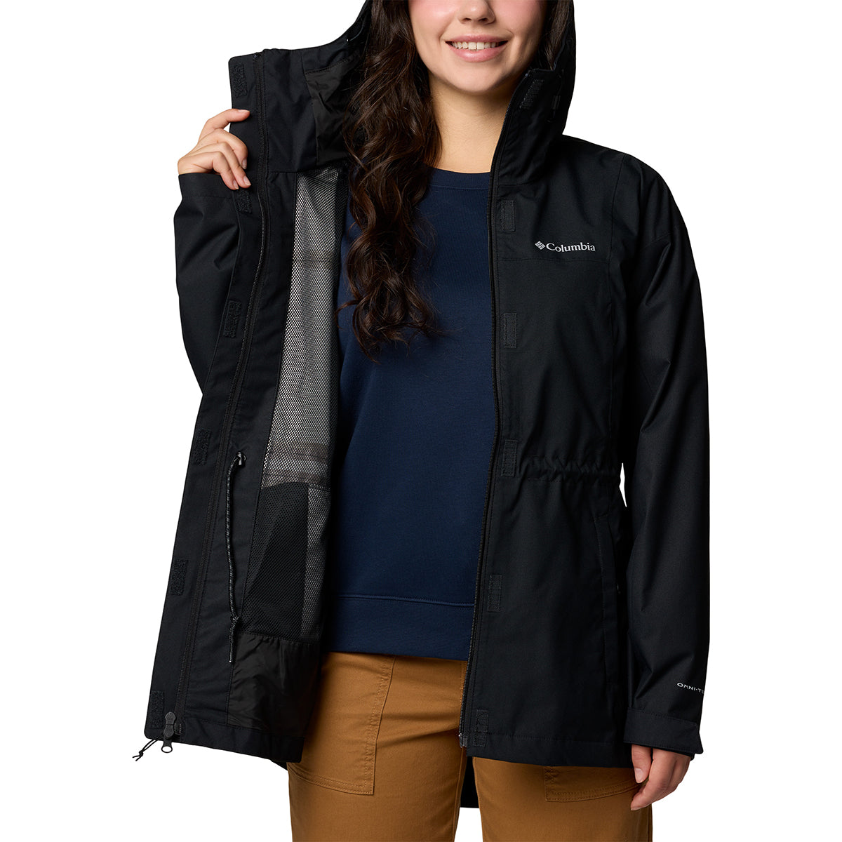 Impermeable Hikebound Ii Long Jk Omni-Tech Negro