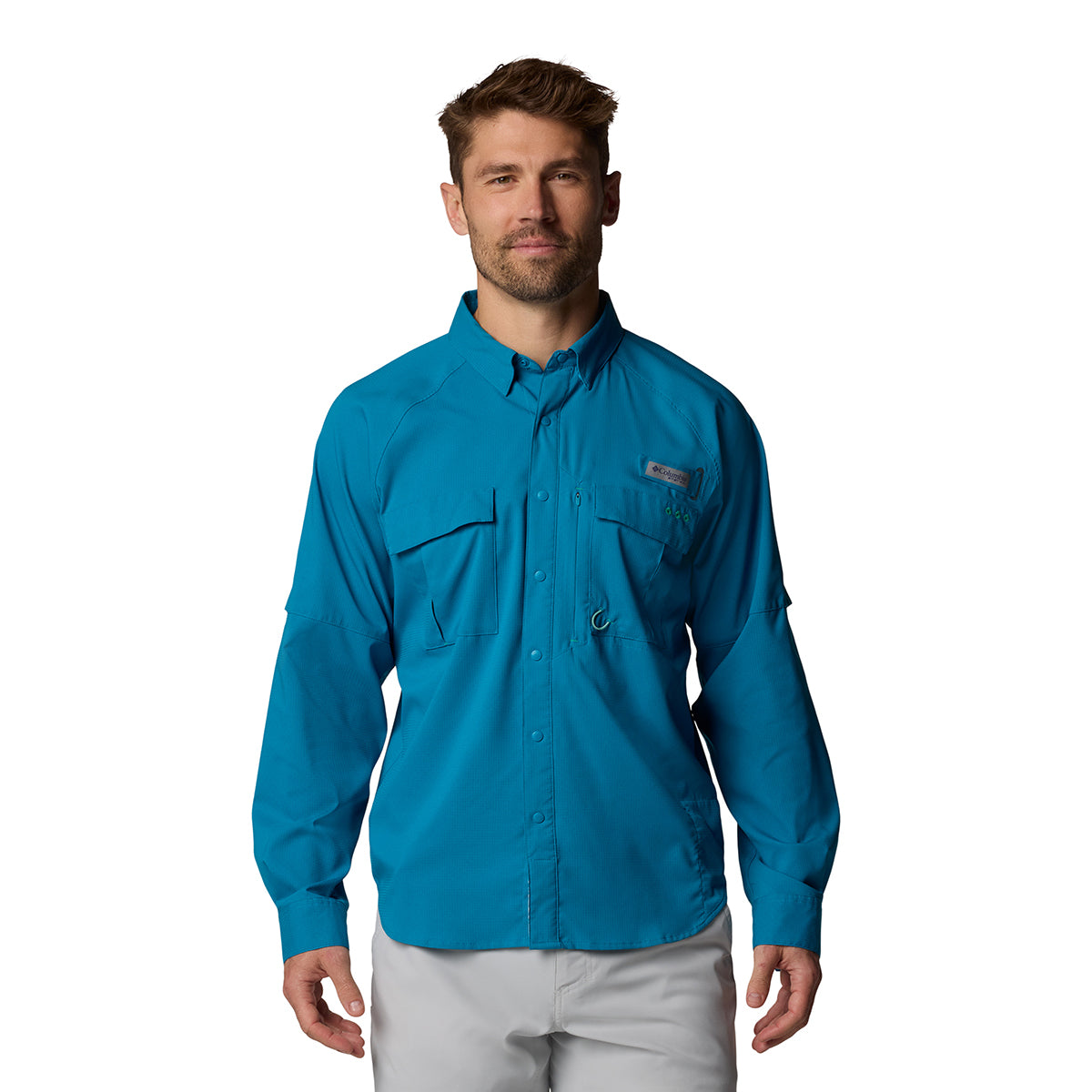 Camisa Manga Larga Shadowcaster Zero Ls Omni-Freeze Azul