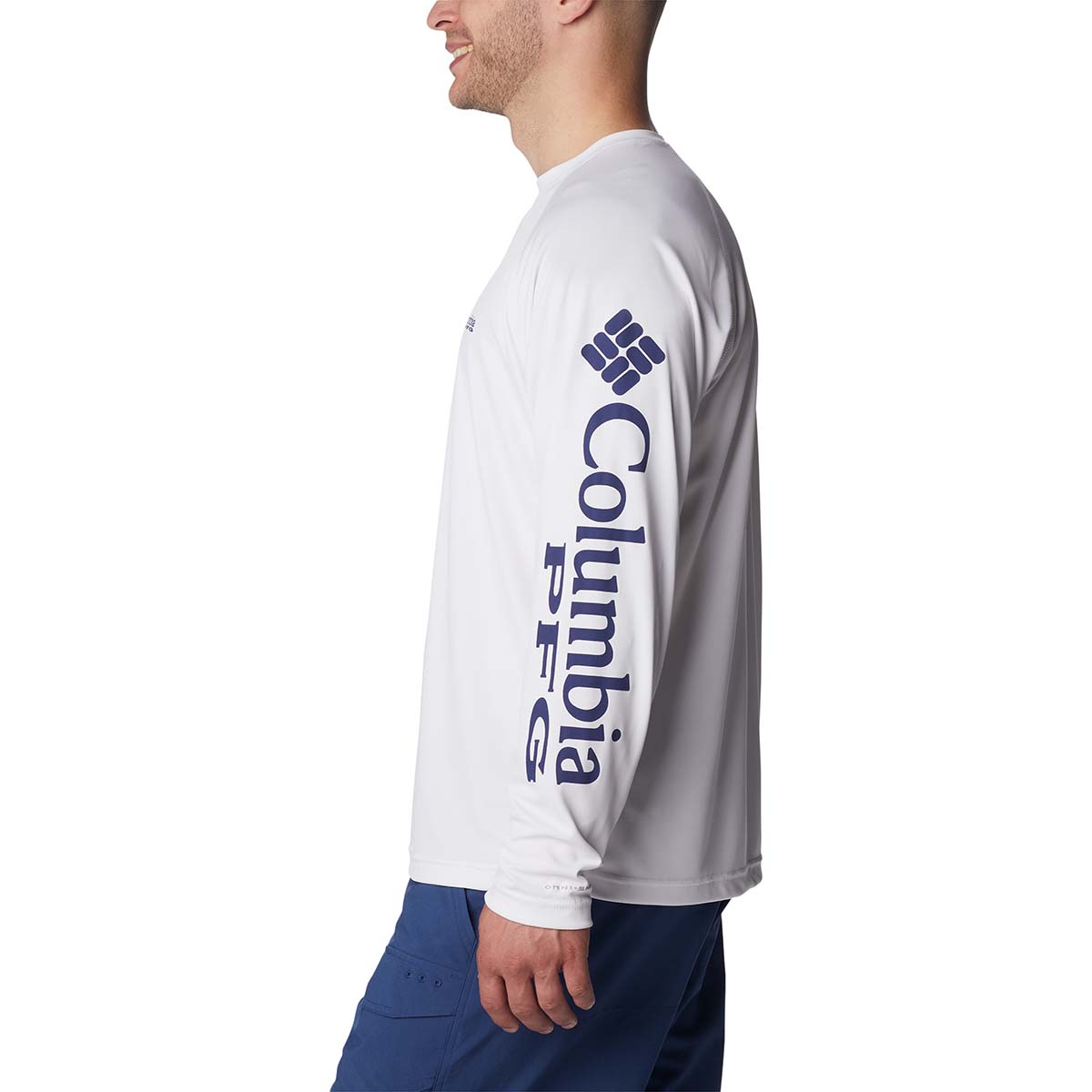 Remera Manga Larga Terminal Tackle Ls S Omni-Shade Blanco
