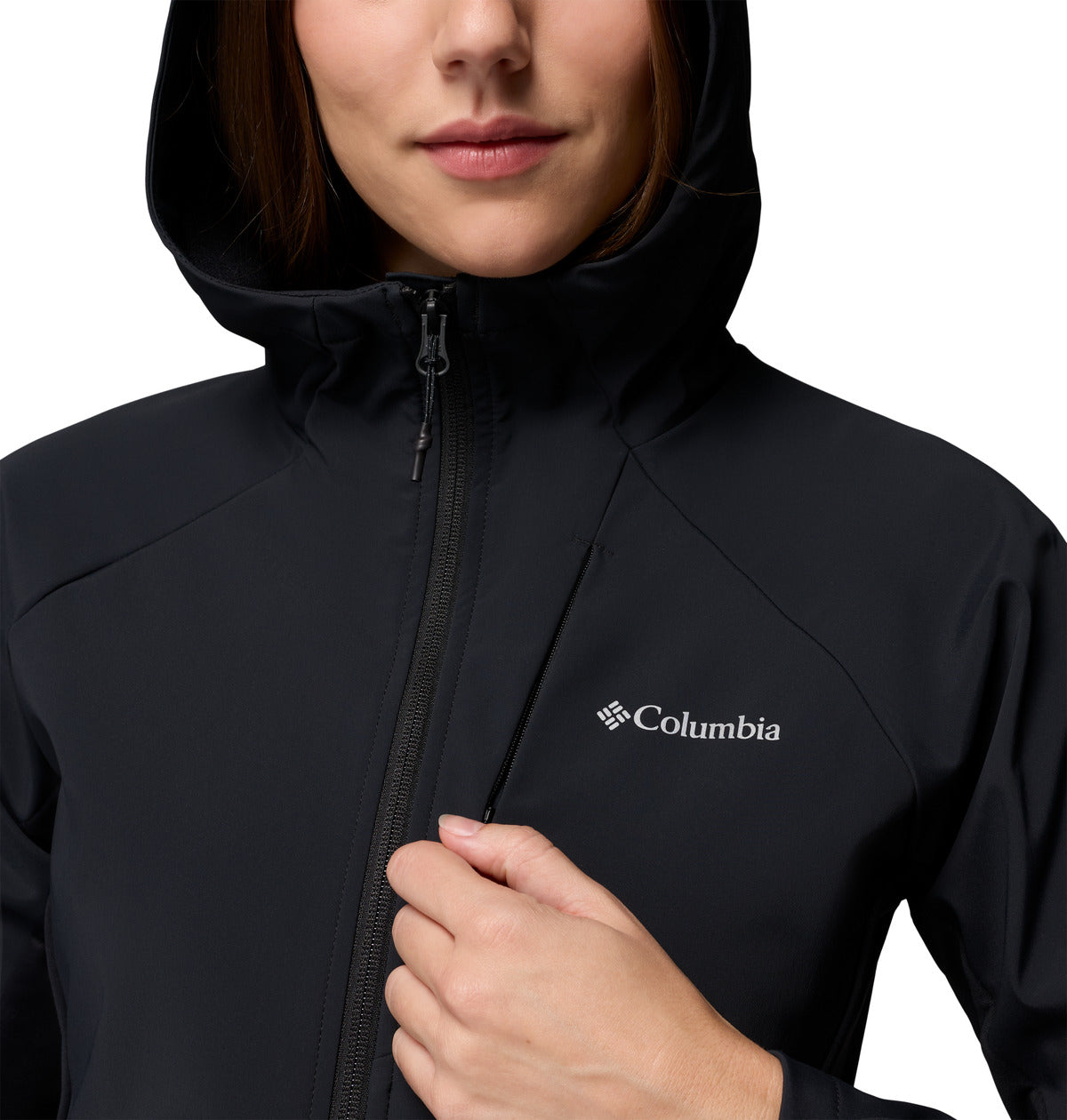 Cortaviento Trailborne Softshell Omni-Shield Negro