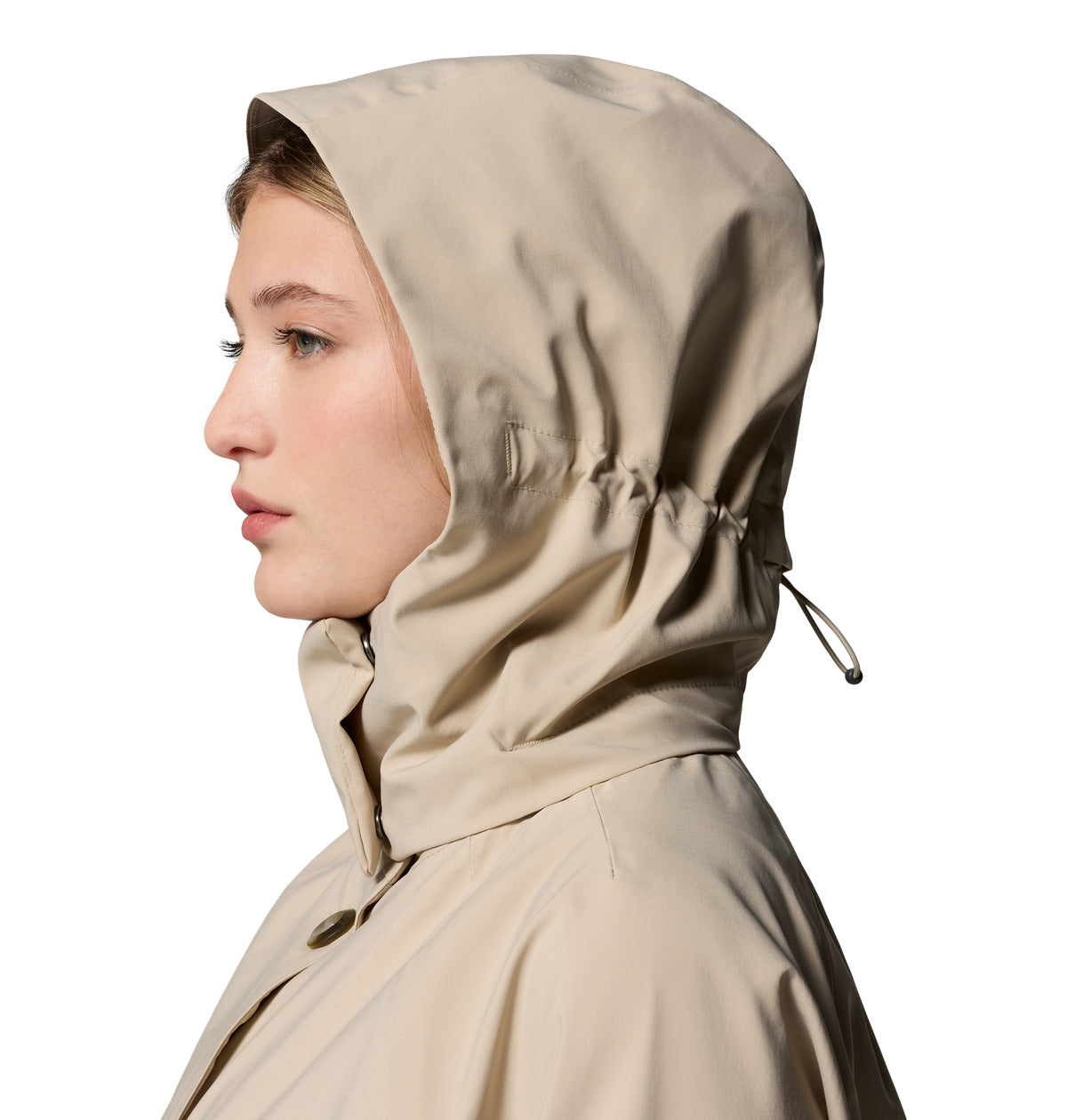 Impermeable Amaze Trench Rain Blanco