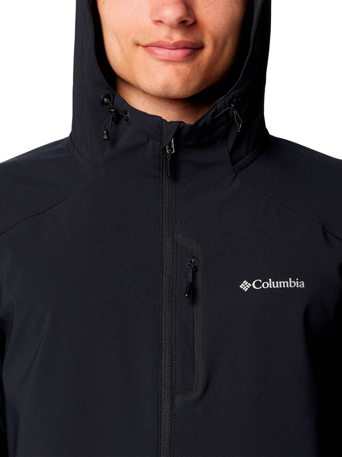 Buzo  Tech Softshe Hoodie Omni-Shield Negro