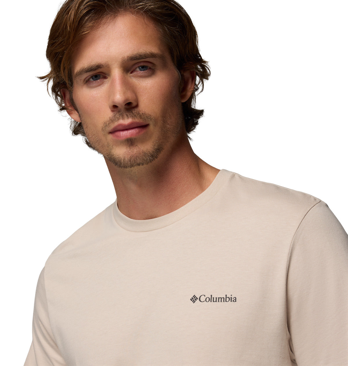 Remera Csc Logo Back Tee  Gris