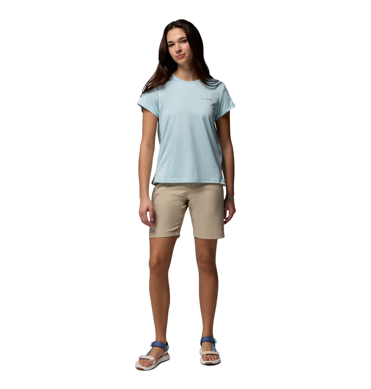 Remera Bluevista Hill Ss Omni-Wick Azul
