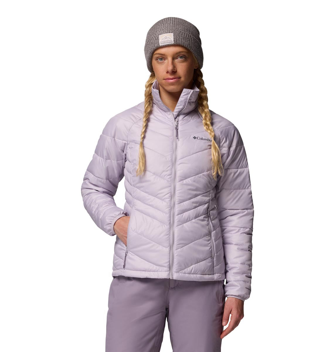 Campera Whirlibird V Jacket Omni-Tech Lila