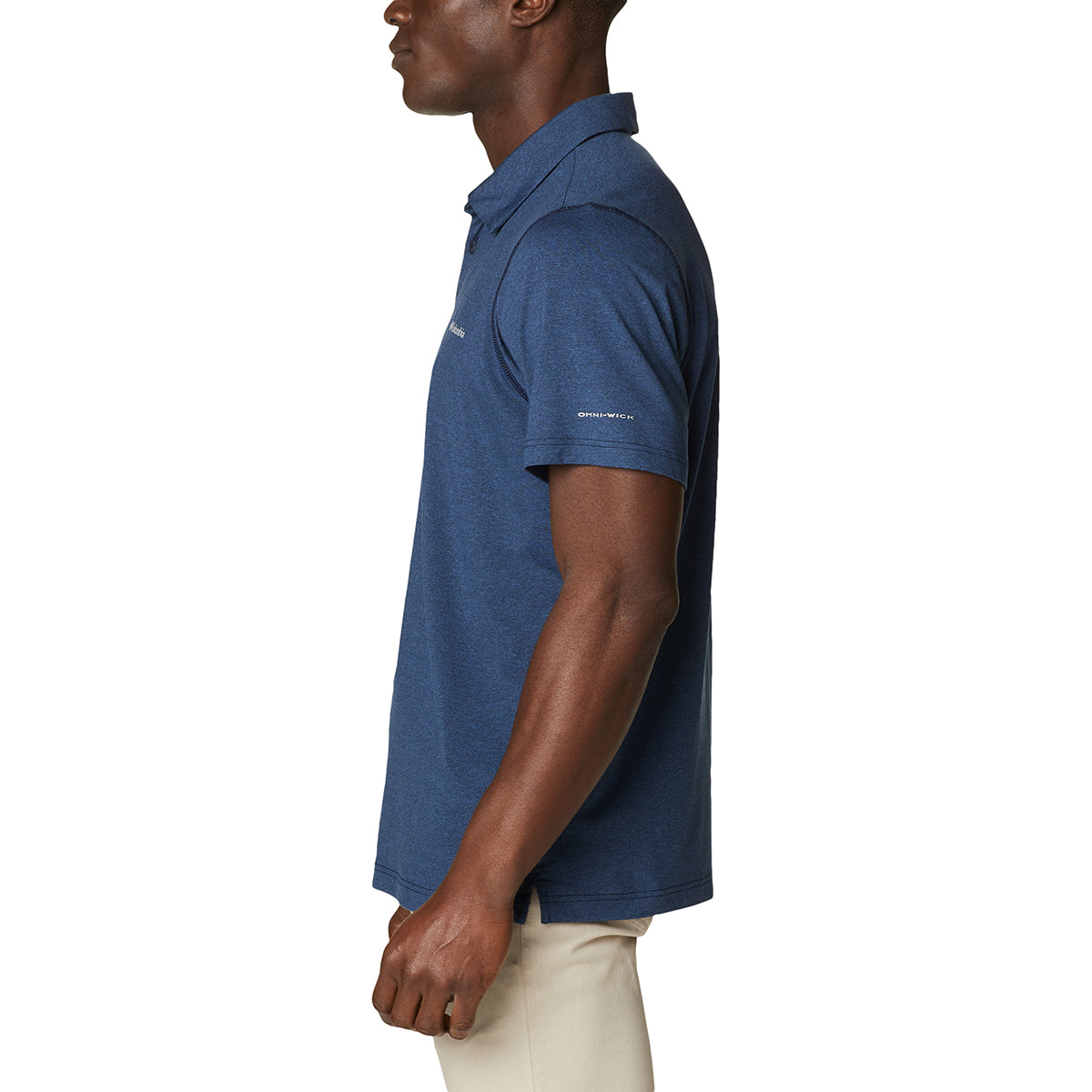 Polo Tech Trail Polo Omni-Shade Azul Marino