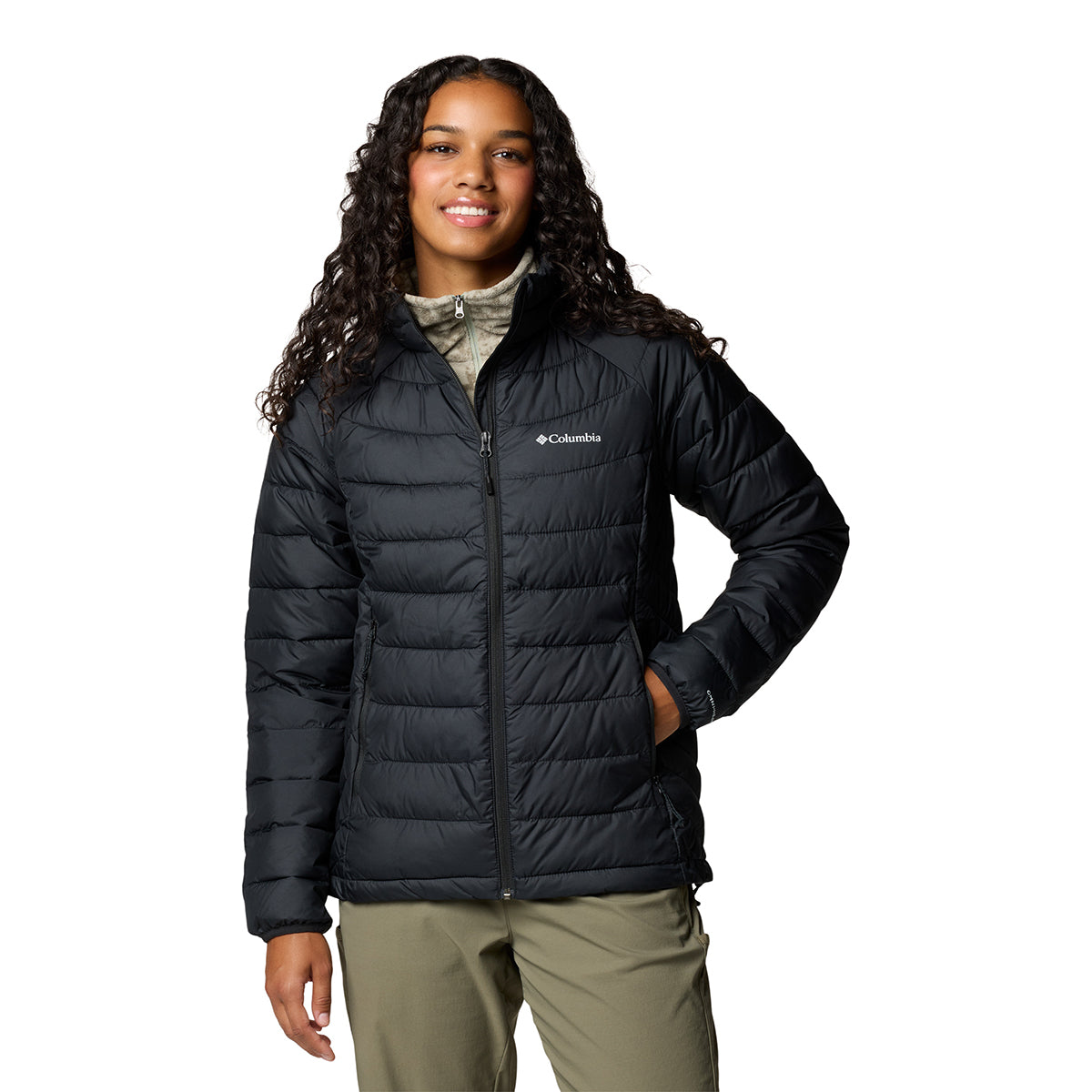 Chaqueta Powder Lite Ii Fz Jk Omni-Heat Negro