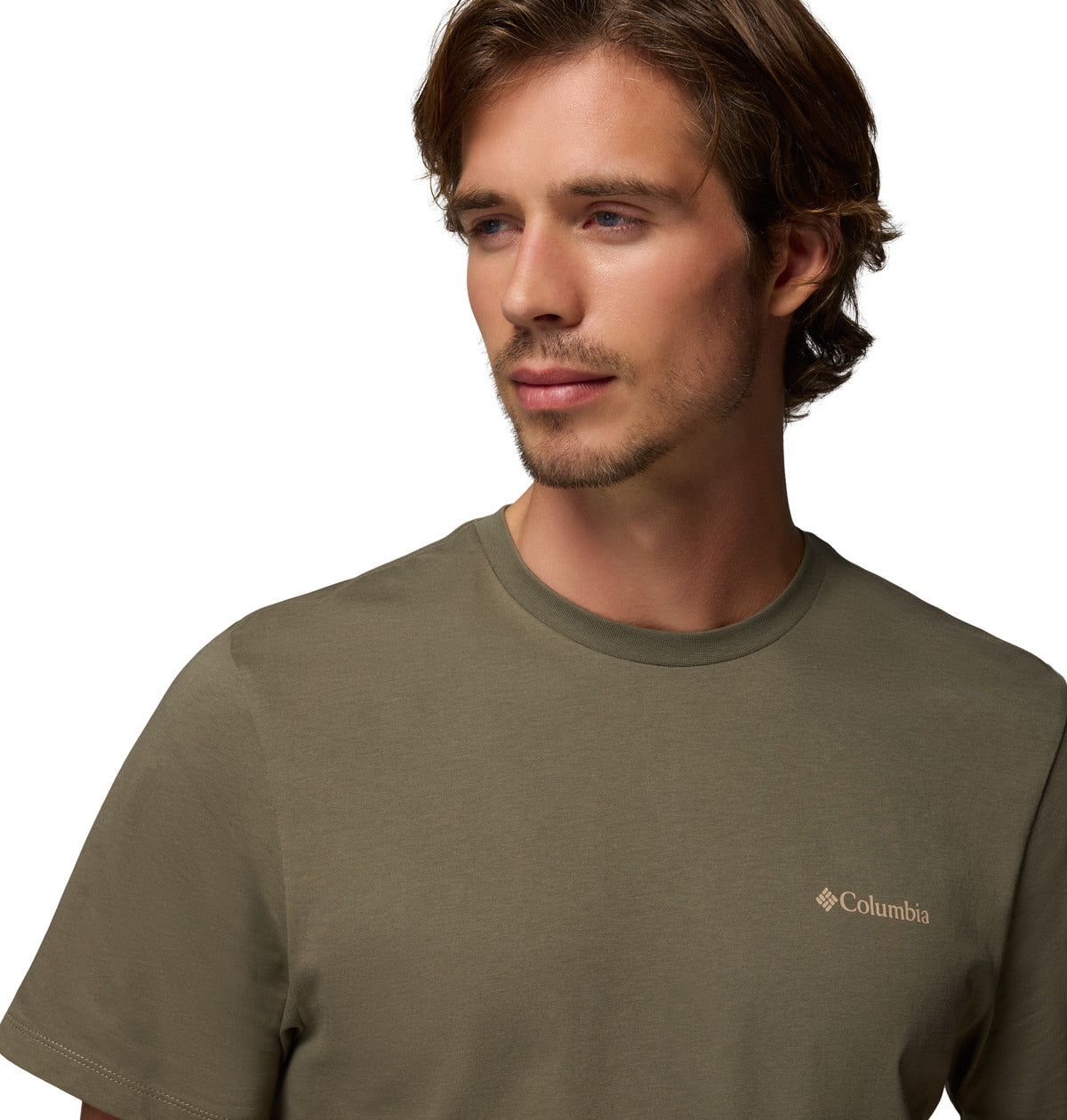 Remera Csc Logo Back Tee  Verde