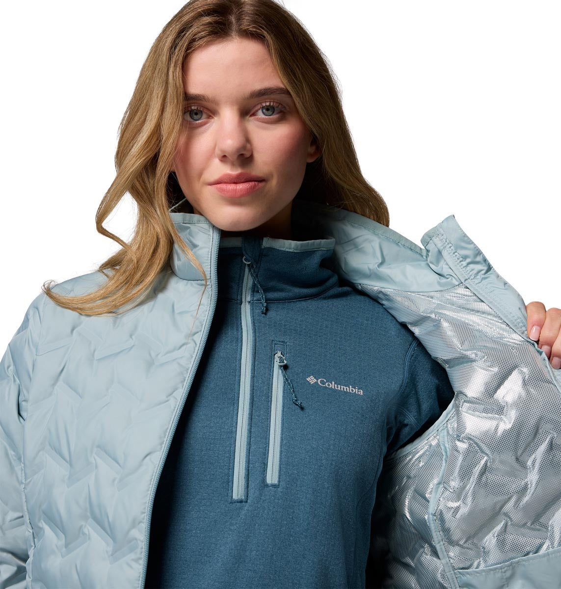Campera Delta Ridge Ii Jkt Heat Seal Azul
