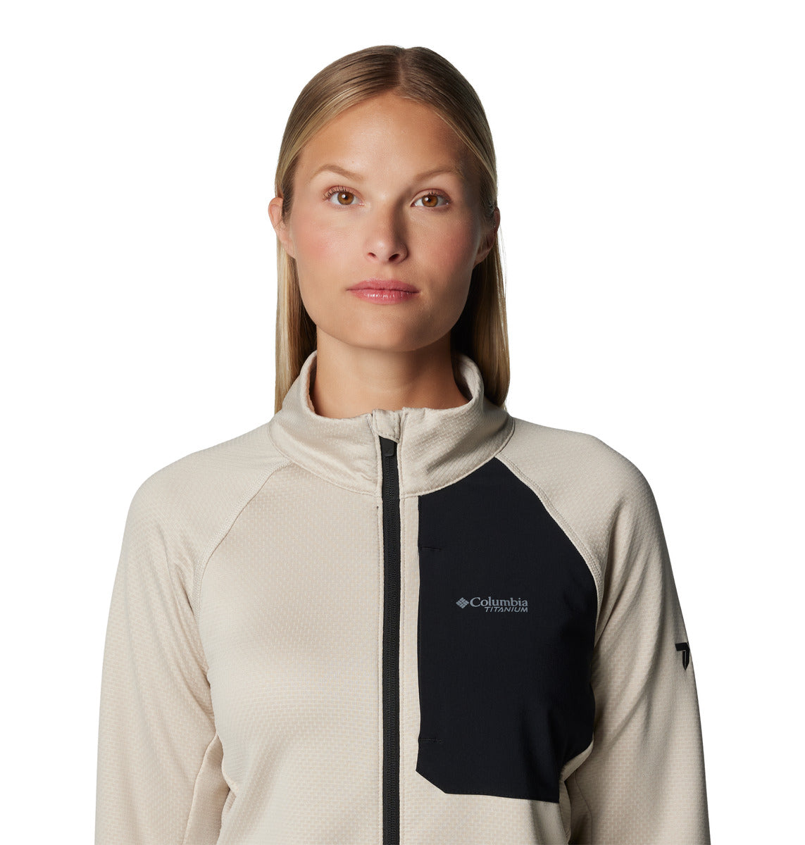 Campera Triple Canyon Grid Omni-Wick Gris